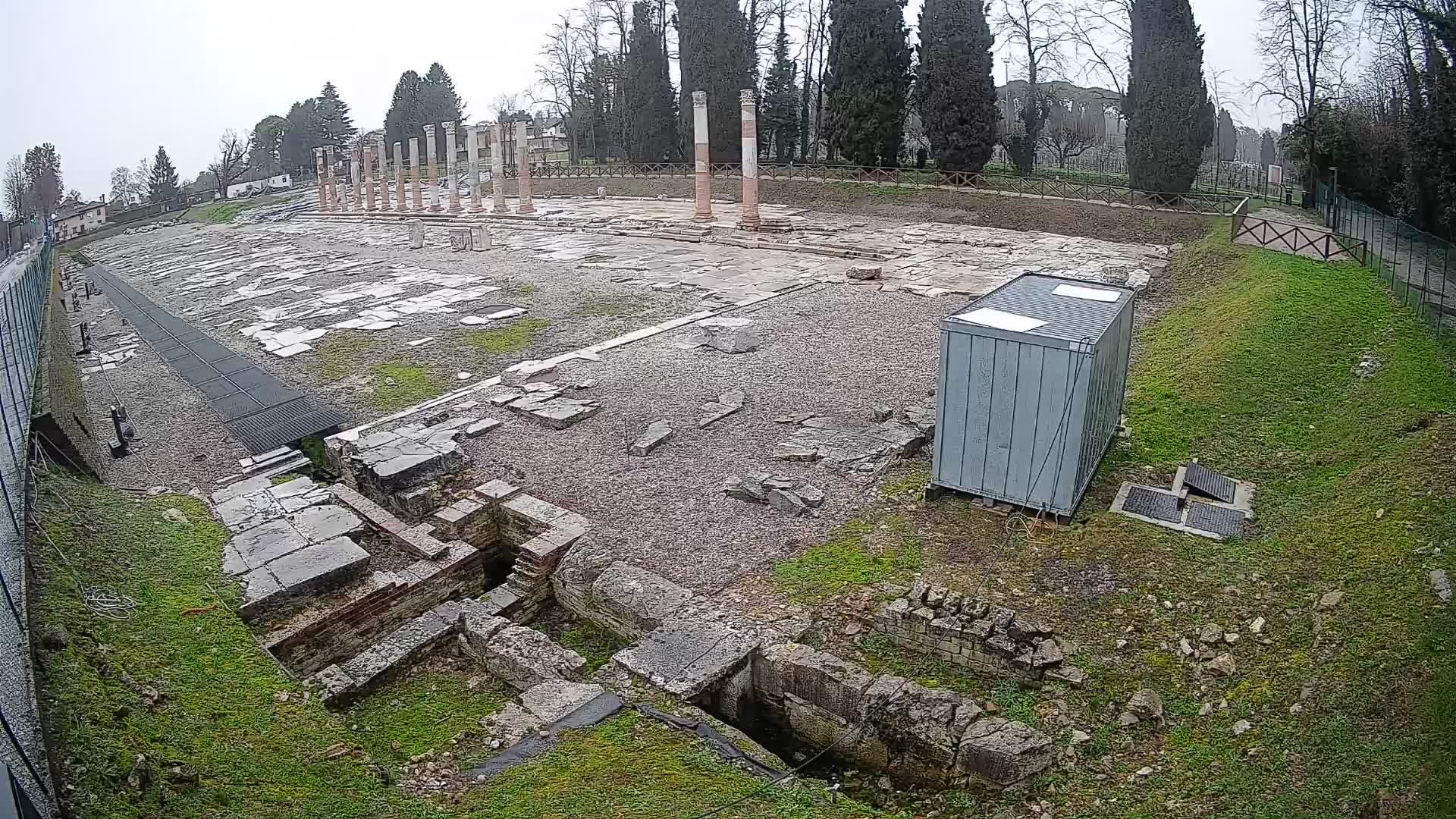 Webcam Forum Romanum von Aquileia – Liveblick auf das antike Zentrum