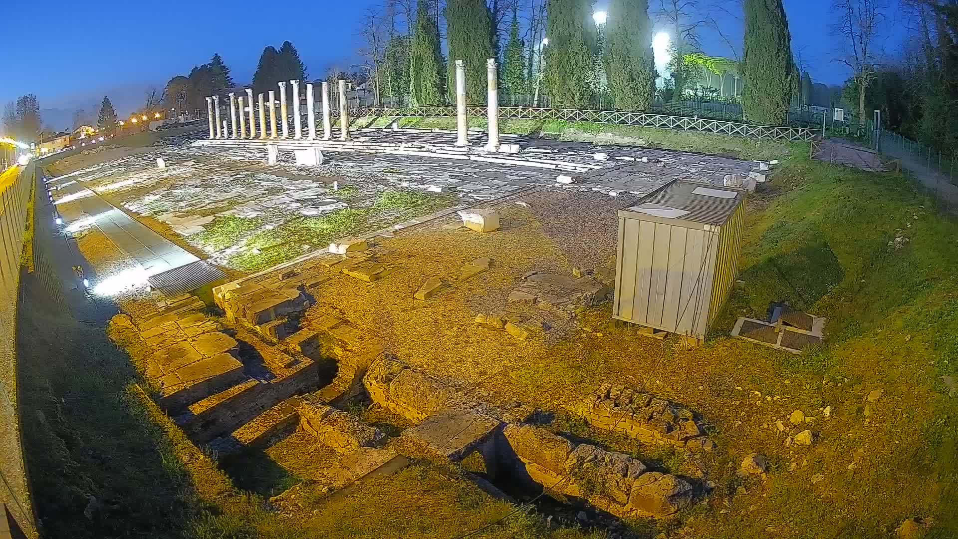 Web kamera Forum Akvileje – Pogled uživo na rimski forum