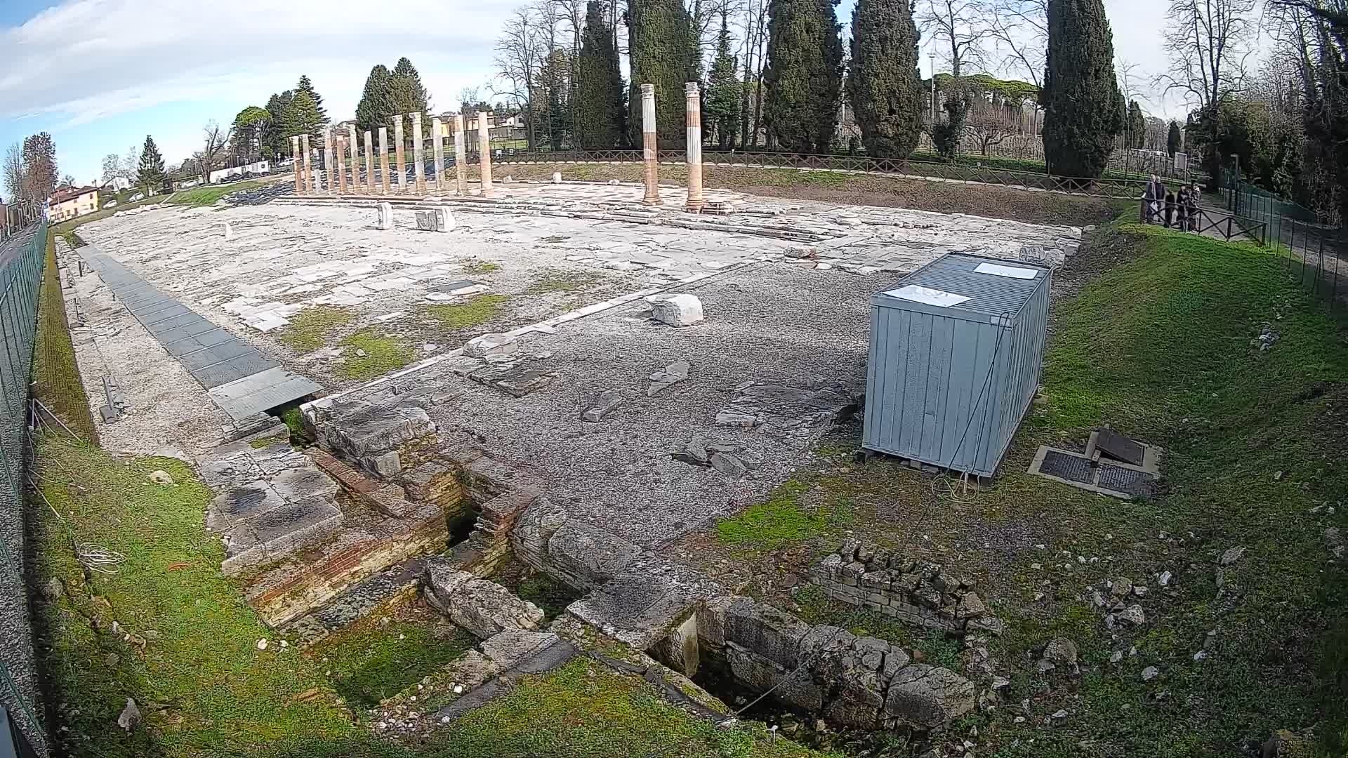 Web kamera Forum Akvileje – Pogled uživo na rimski forum