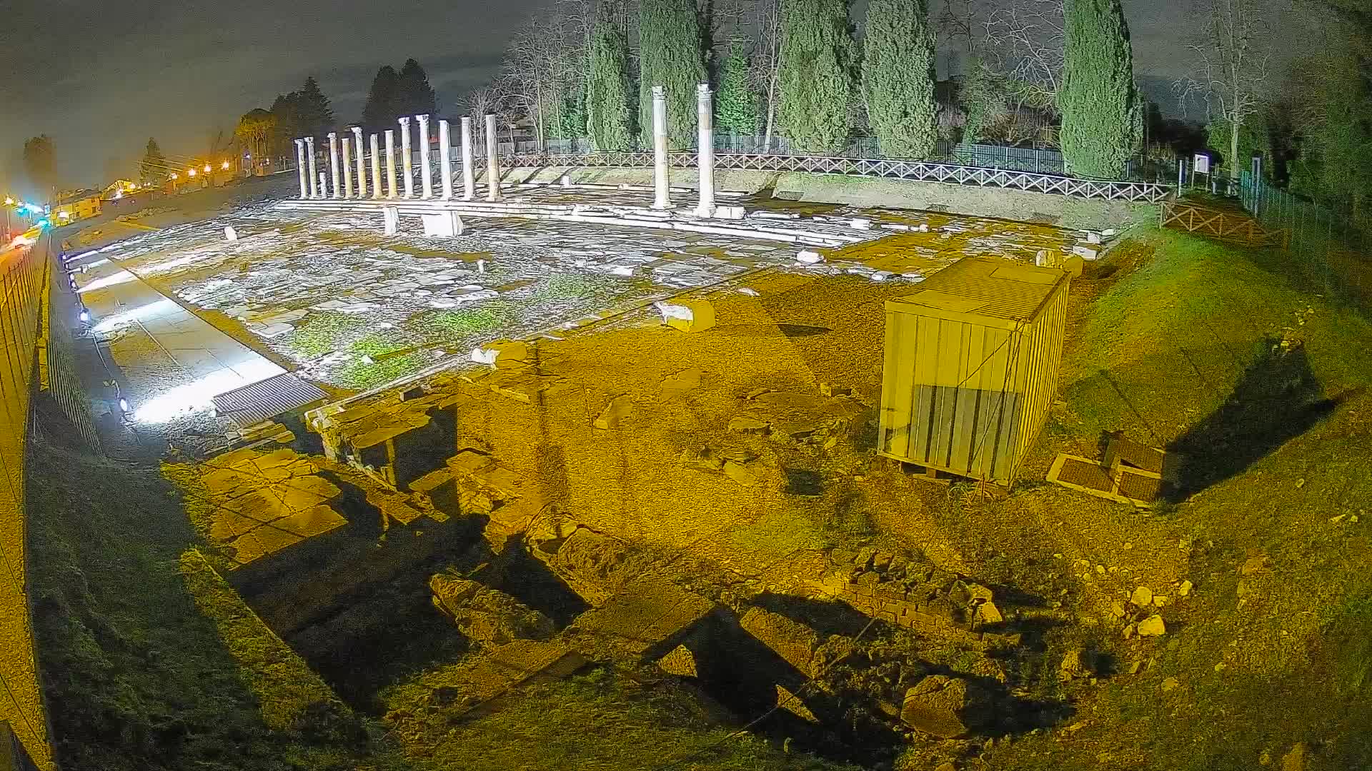 Webcam Foro Romano di Aquileia – Live View of the Ancient Roman Forum