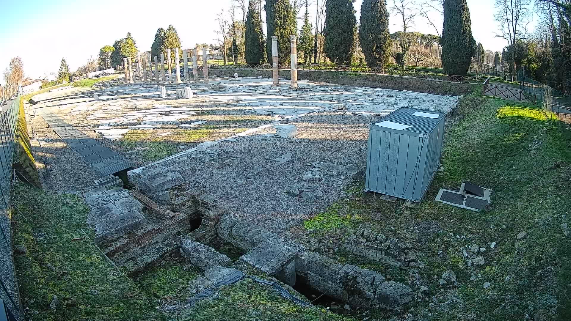 Webcam Foro Romano di Aquileia – Live View of the Ancient Roman Forum