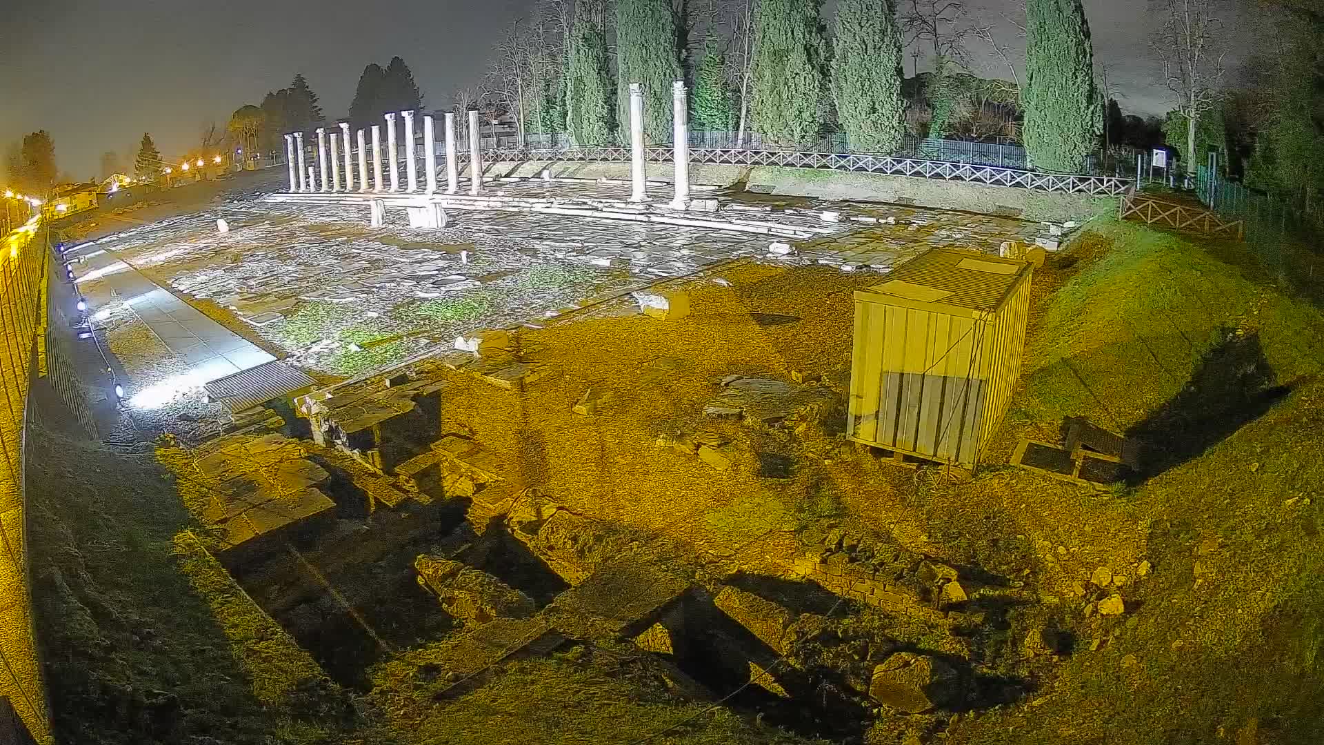Webcam Foro Romano di Aquileia – Live View of the Ancient Roman Forum