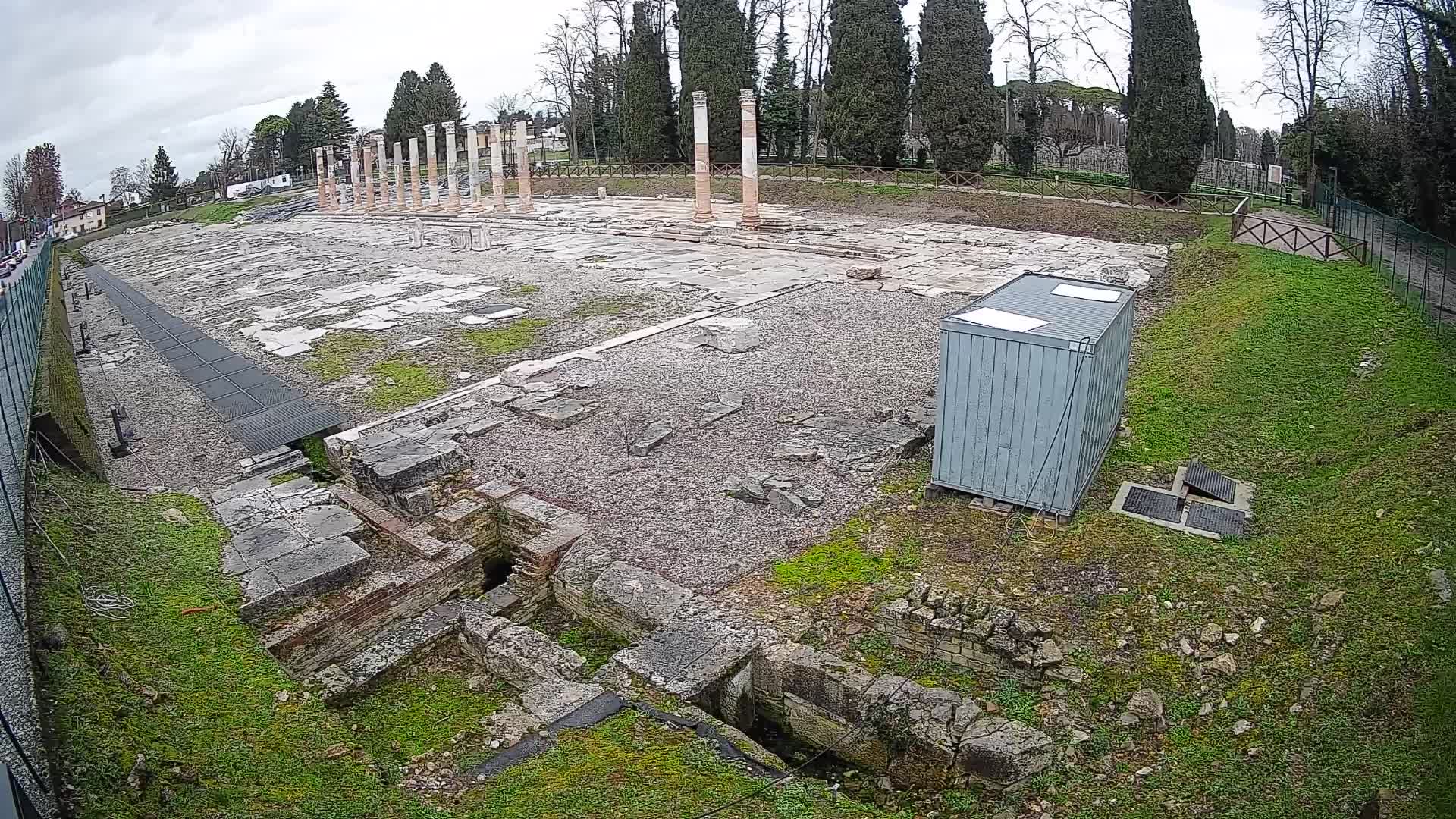 Webcam Forum Romanum von Aquileia – Liveblick auf das antike Zentrum