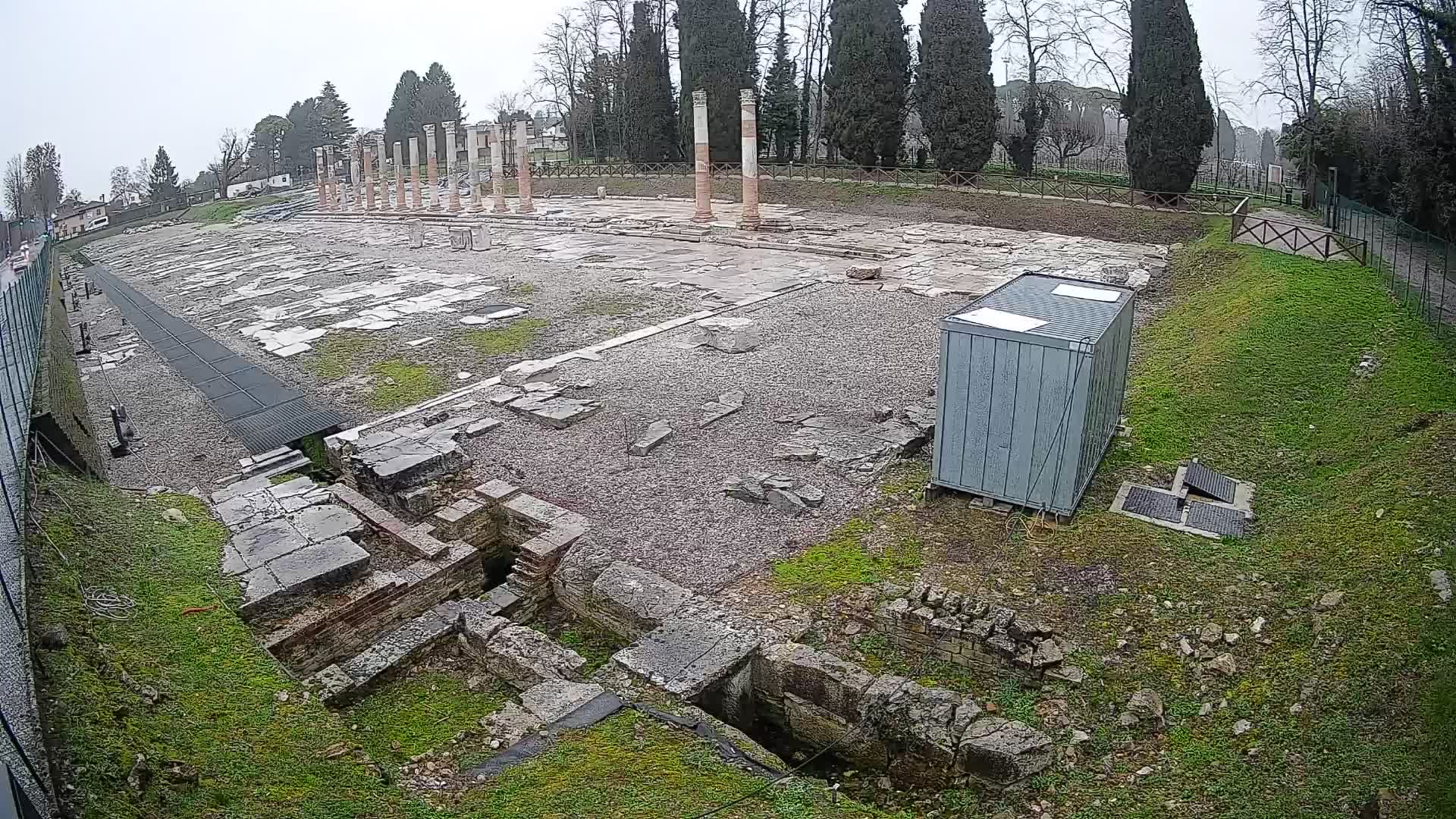 Webcam Foro Romano di Aquileia – Live View of the Ancient Roman Forum