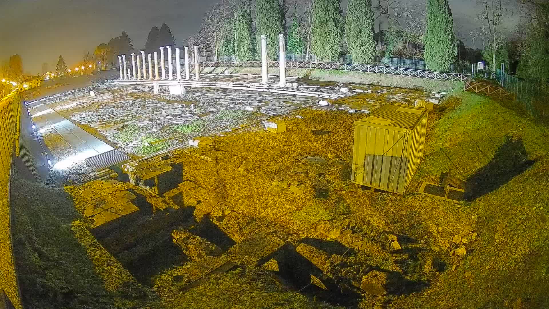 Webcam Forum Romanum von Aquileia – Liveblick auf das antike Zentrum