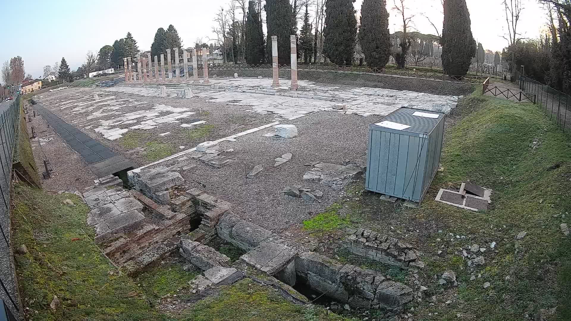 Webcam Forum Romanum von Aquileia – Liveblick auf das antike Zentrum