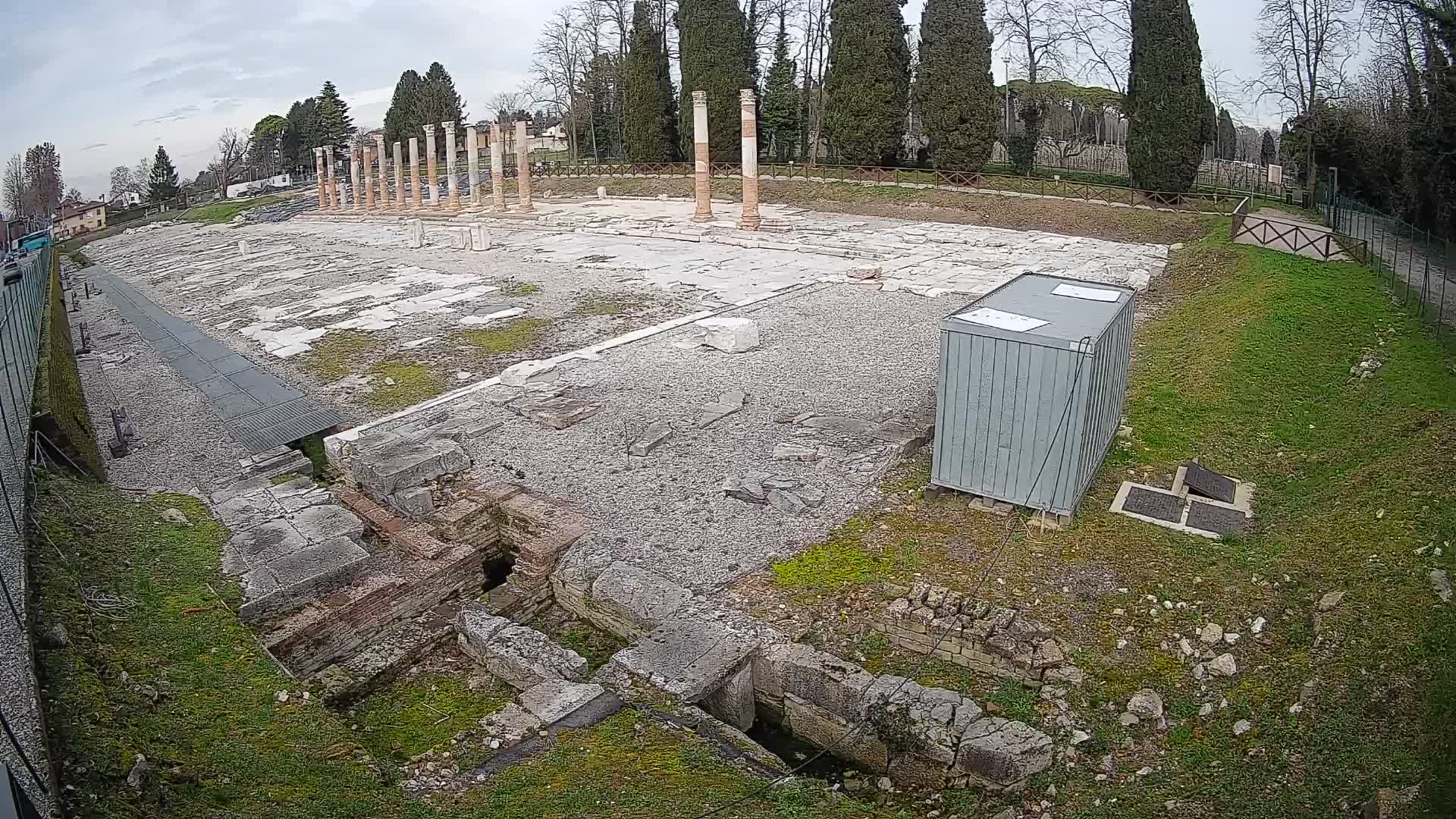 Web kamera Forum Akvileje – Pogled uživo na rimski forum