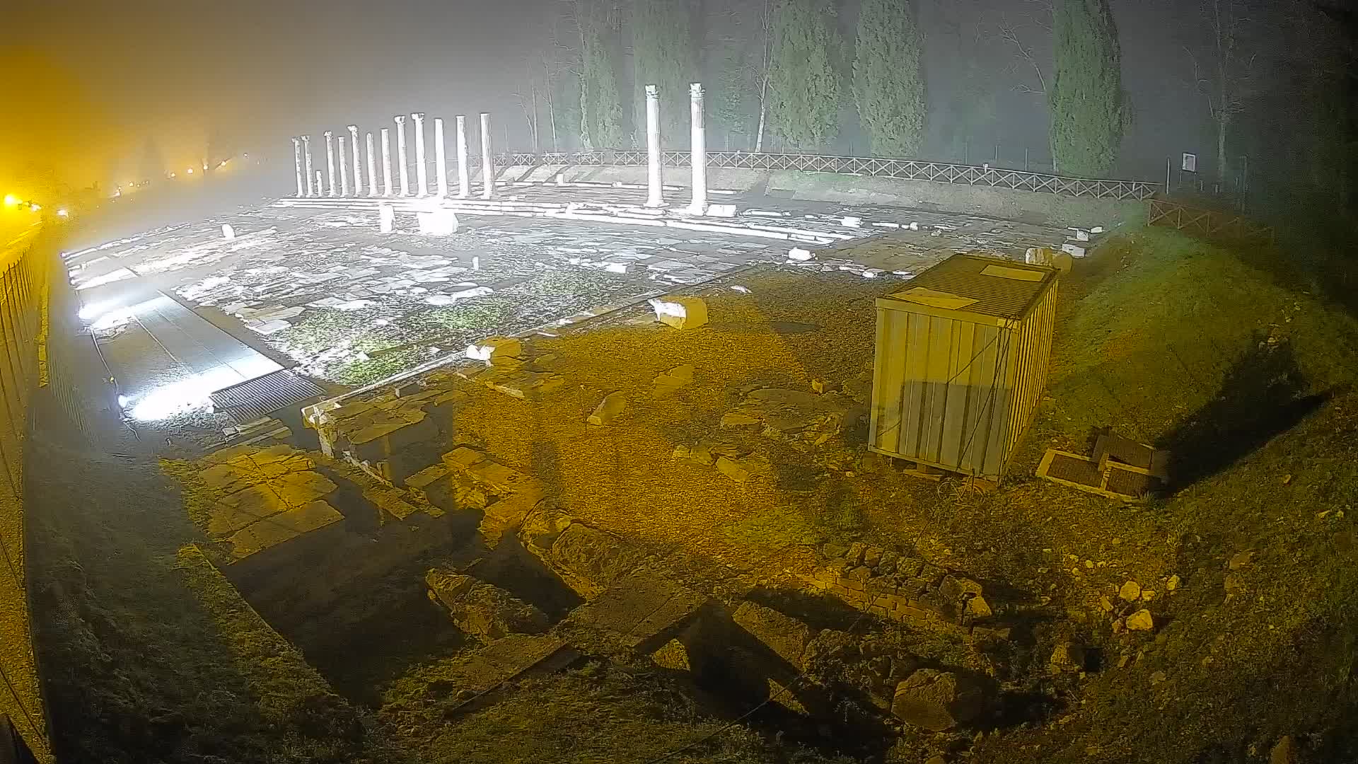 Webcam Foro Romano di Aquileia – Live View of the Ancient Roman Forum
