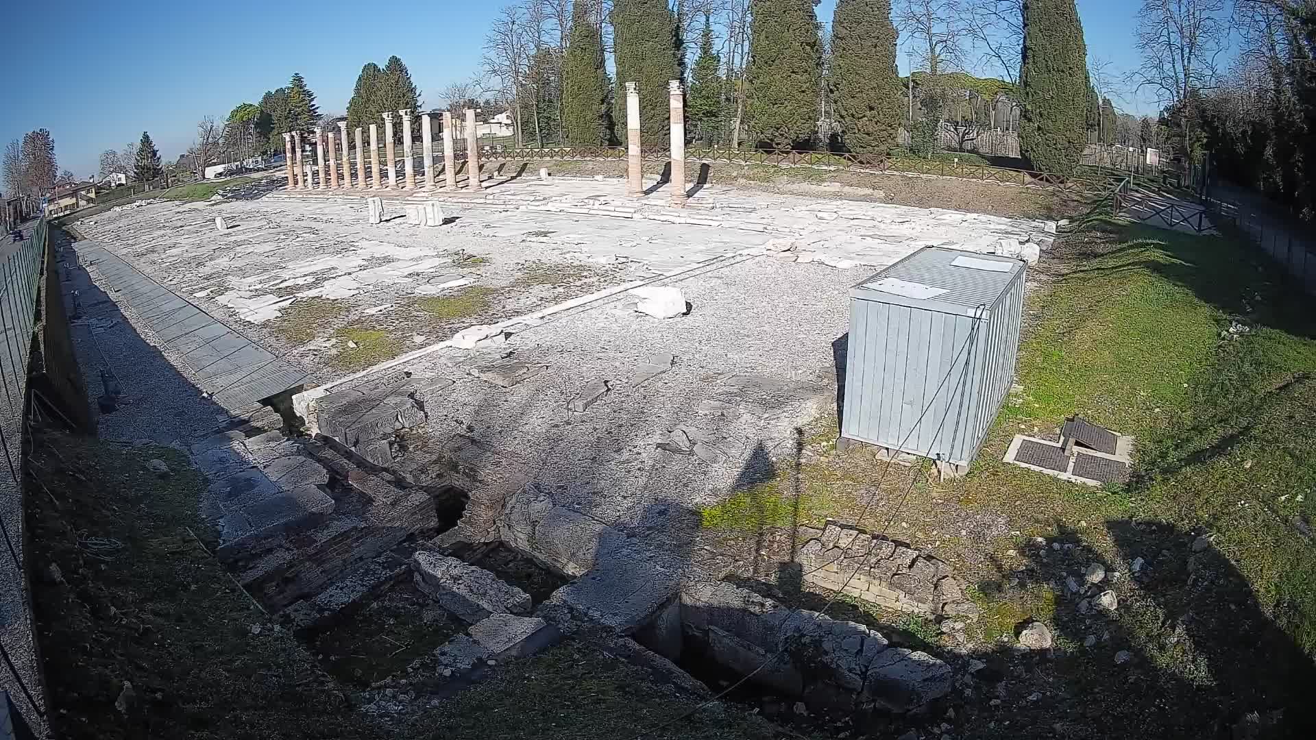 Web kamera Forum Akvileje – Pogled uživo na rimski forum