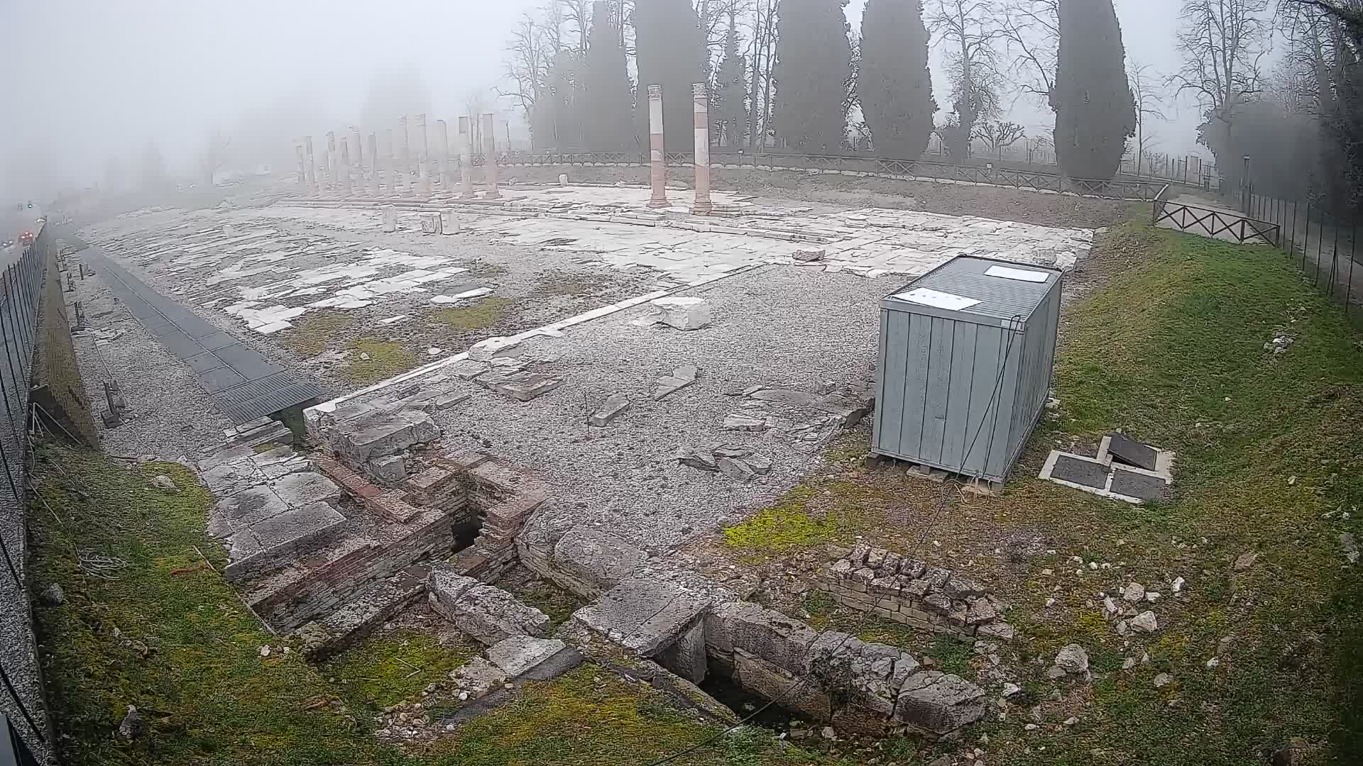 Webcam Foro Romano di Aquileia – Live View of the Ancient Roman Forum