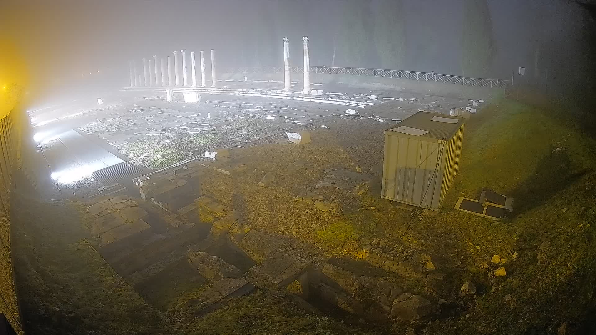 Webcam Forum Romanum von Aquileia – Liveblick auf das antike Zentrum