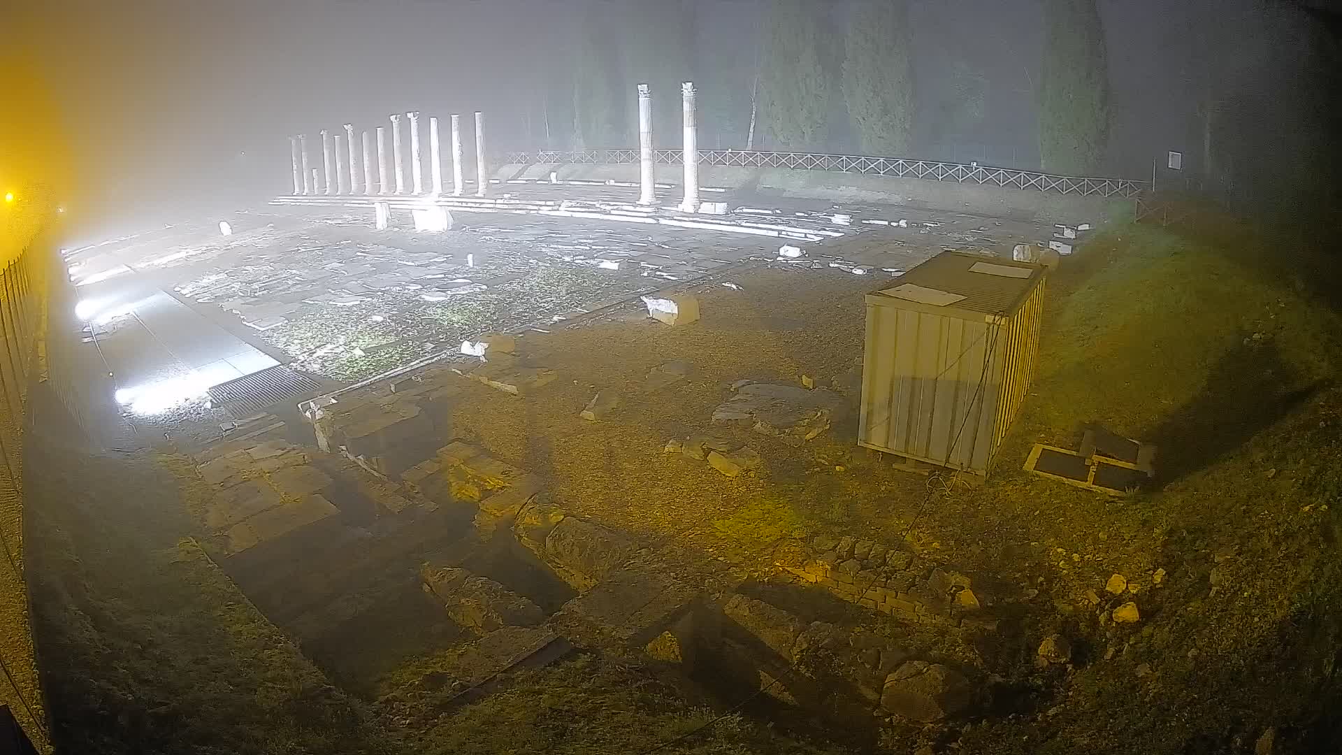 Webcam Foro Romano di Aquileia – Live View of the Ancient Roman Forum