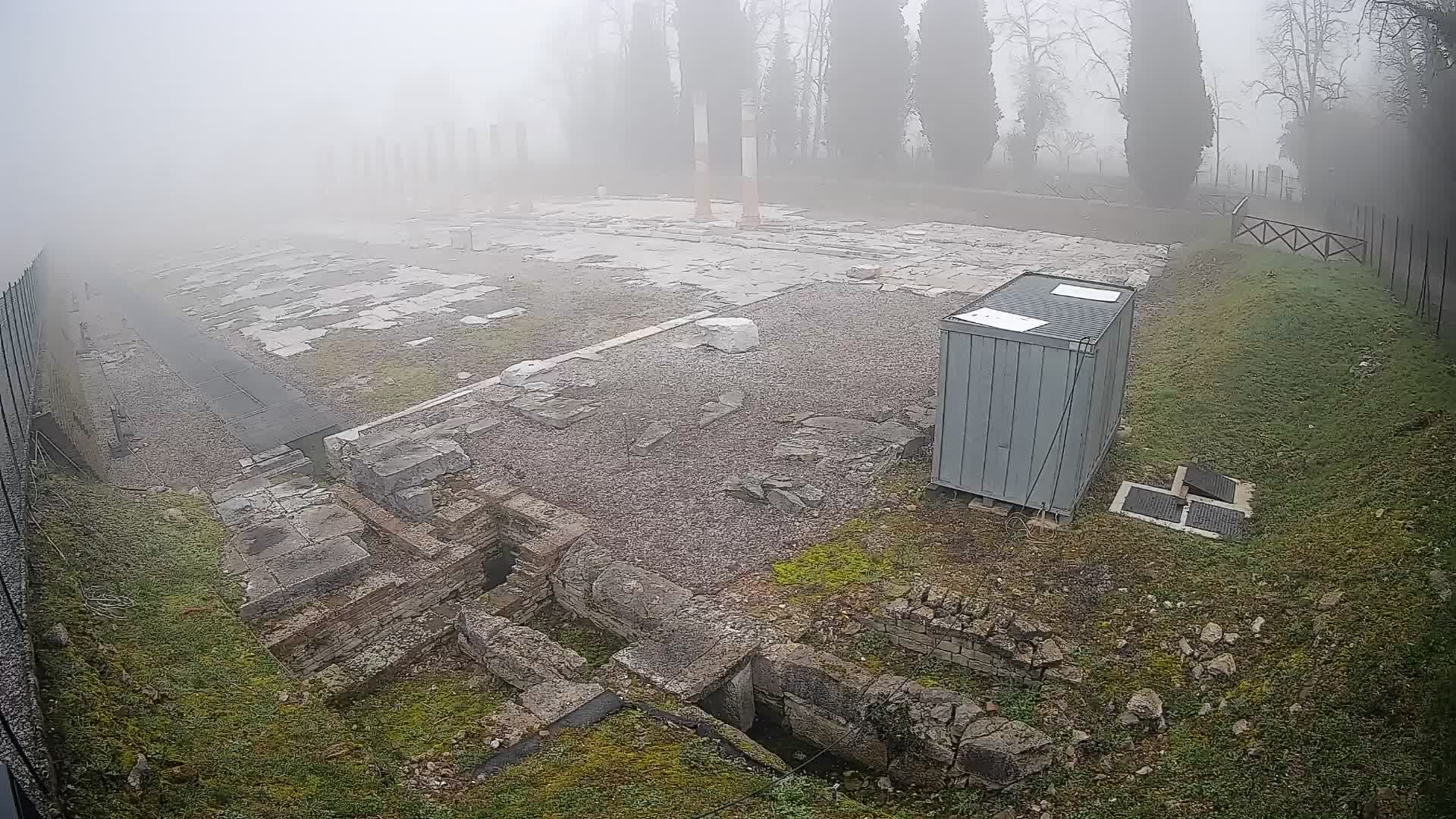 Webcam du Forum Romain d’Aquilée – Vue en direct du site antique