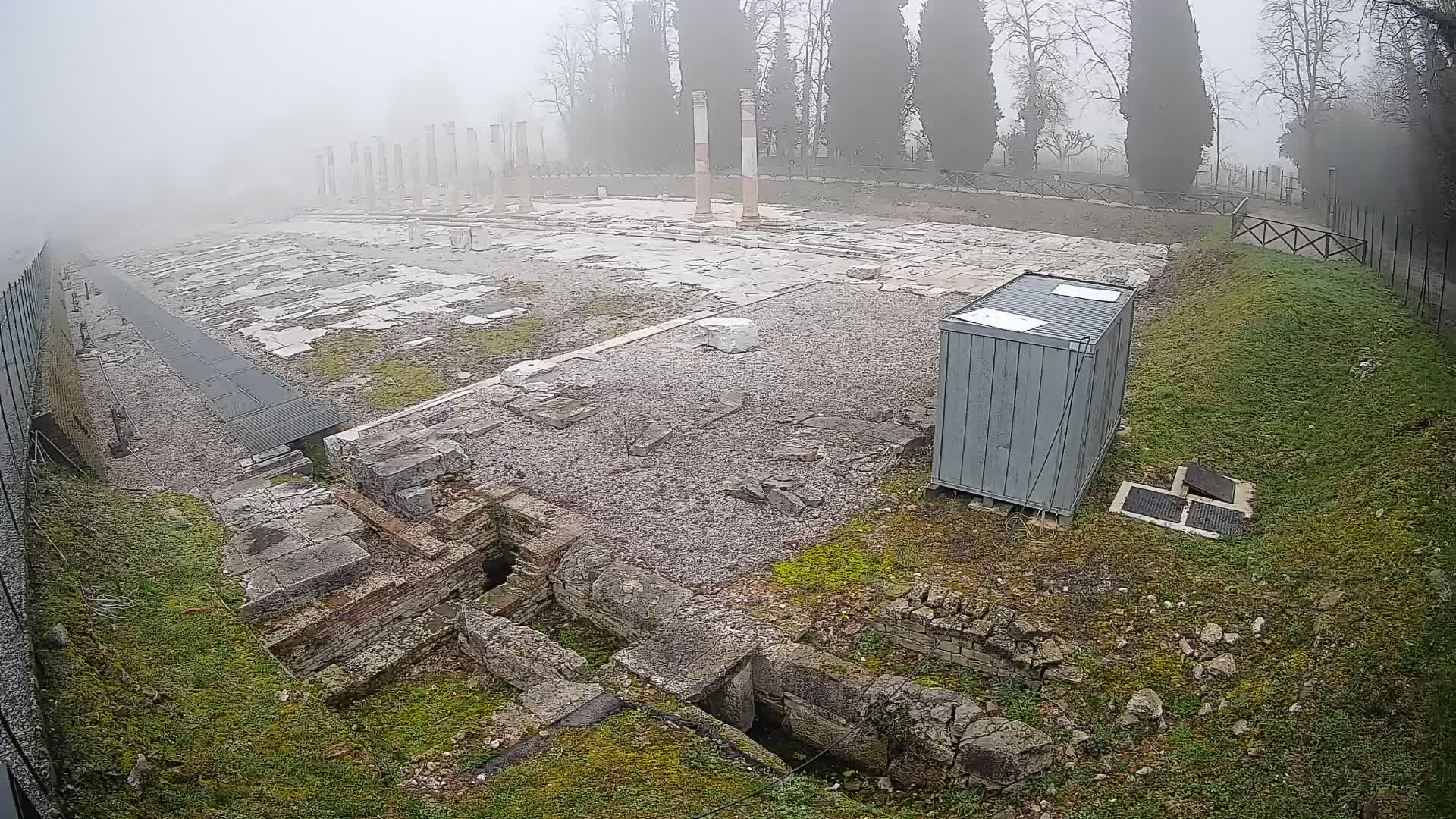 Webcam Forum Romanum von Aquileia – Liveblick auf das antike Zentrum