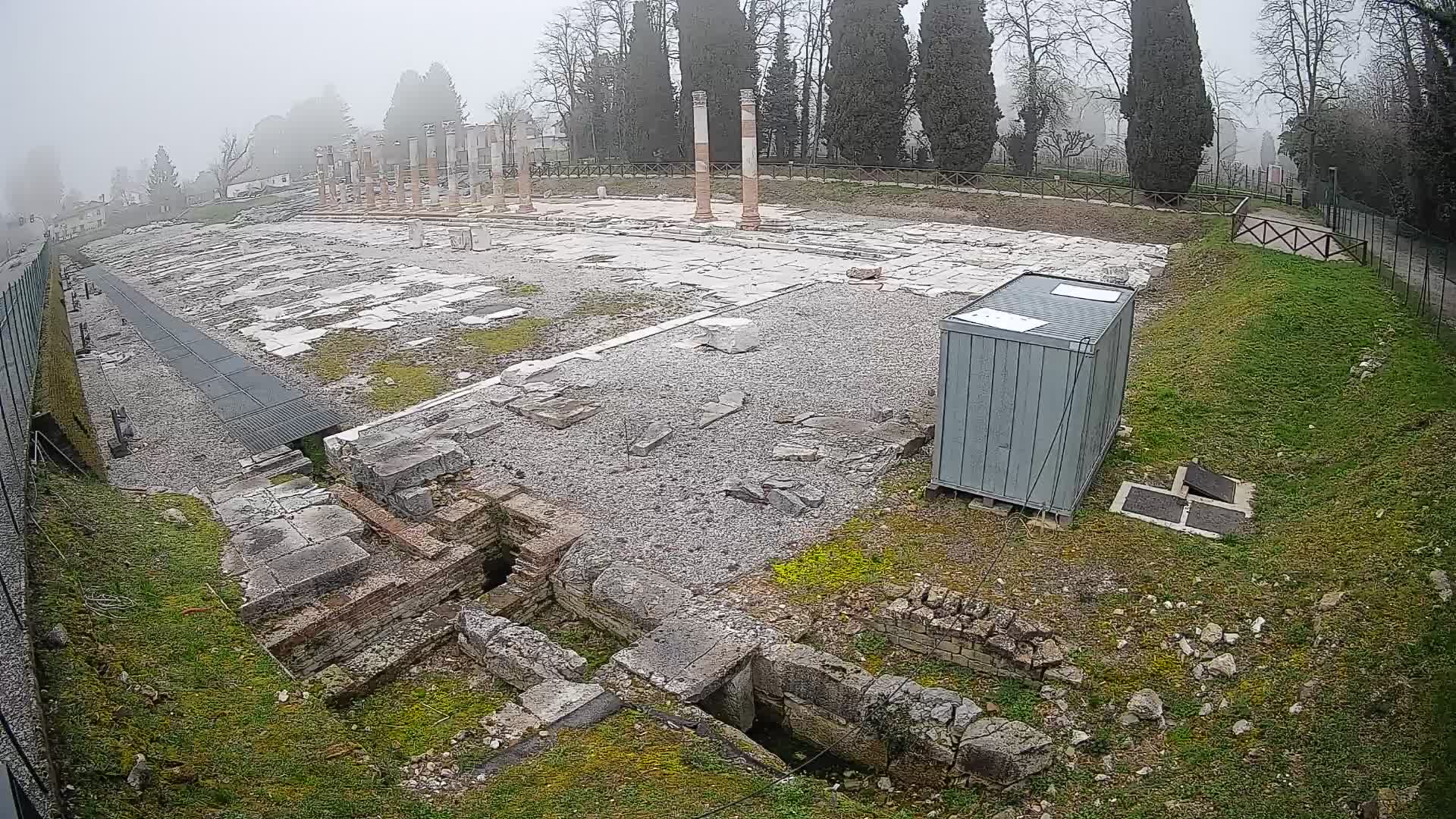 Webcam Forum Romanum von Aquileia – Liveblick auf das antike Zentrum