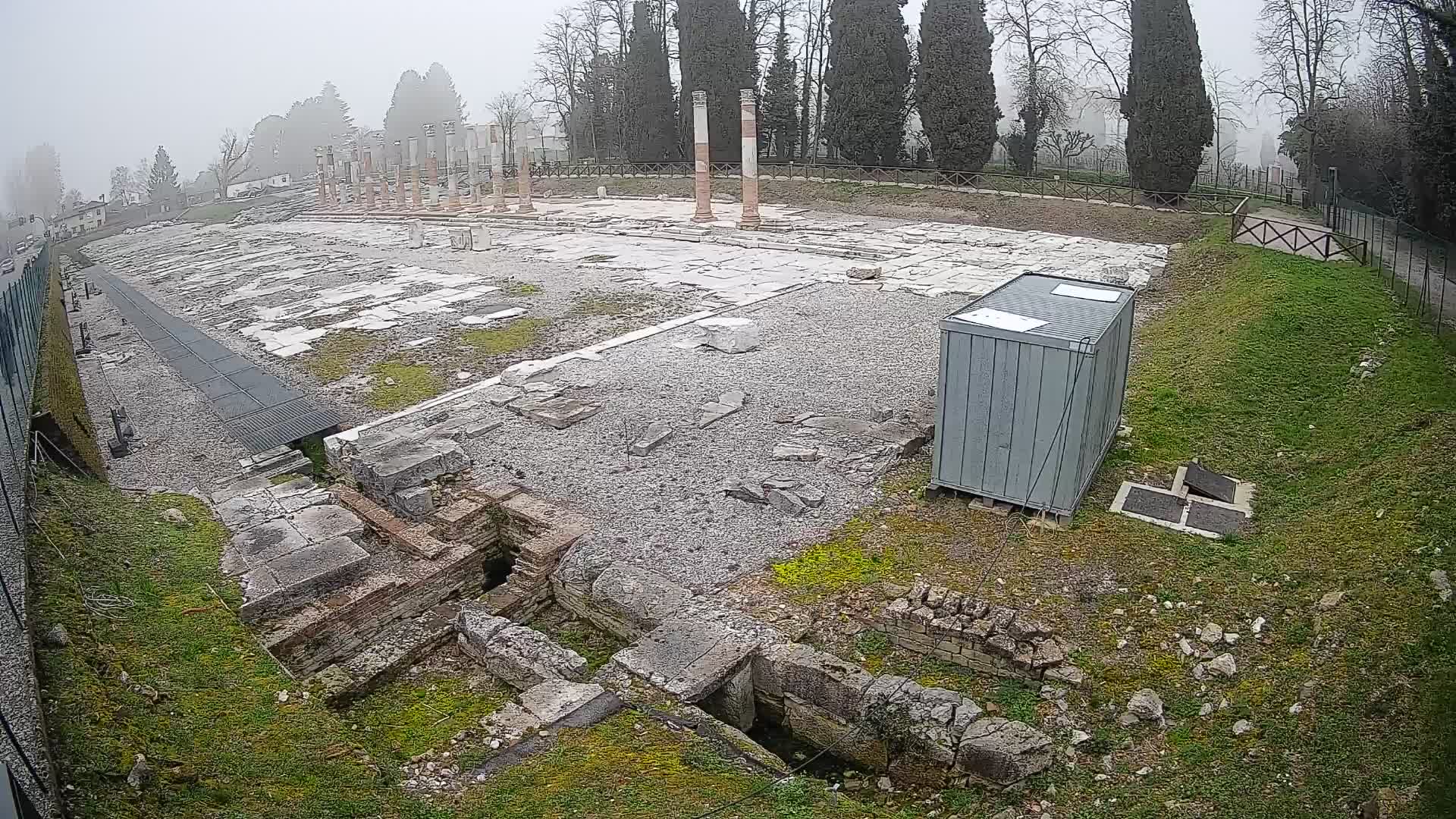 Webcam Foro Romano di Aquileia – Live View of the Ancient Roman Forum