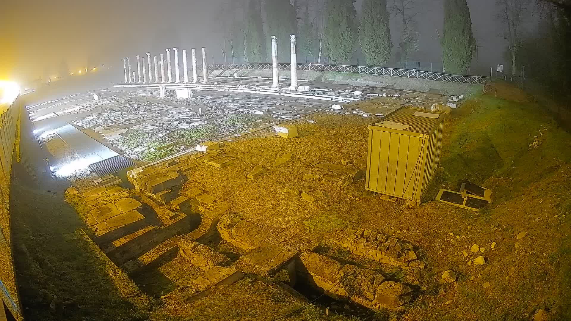 Webcam Foro Romano di Aquileia – Live View of the Ancient Roman Forum