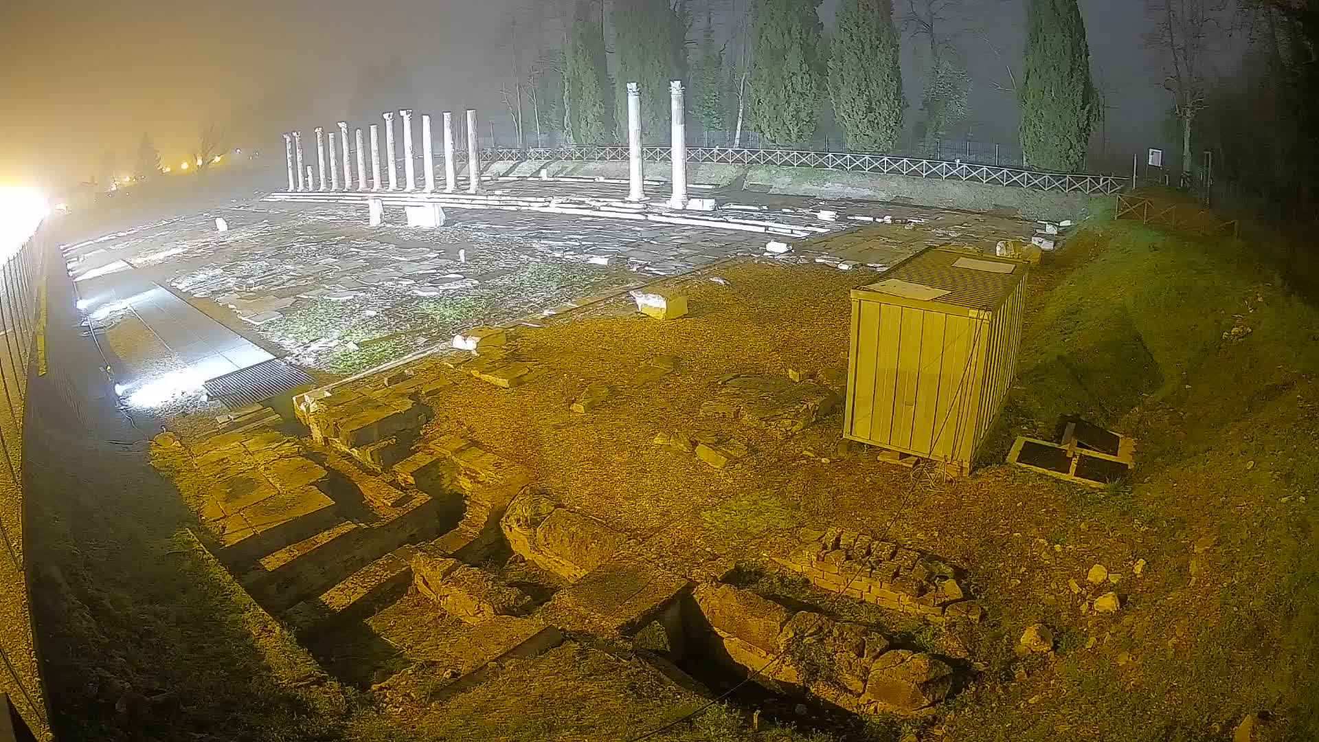 Webcam Foro Romano di Aquileia – Live View of the Ancient Roman Forum