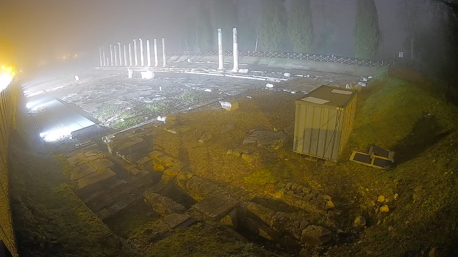 Webcam Foro Romano de Aquileia – Vista en vivo del Foro Romano