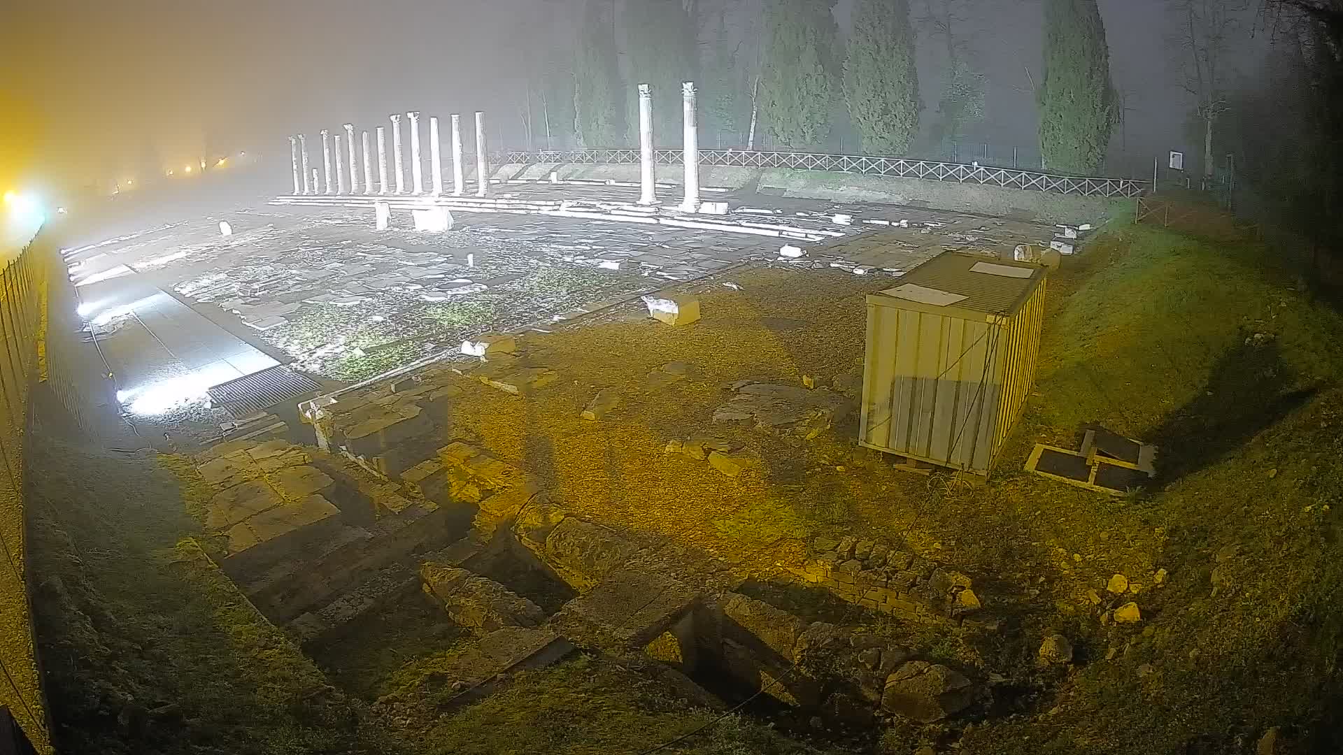 Webcam Foro Romano di Aquileia – Live View of the Ancient Roman Forum