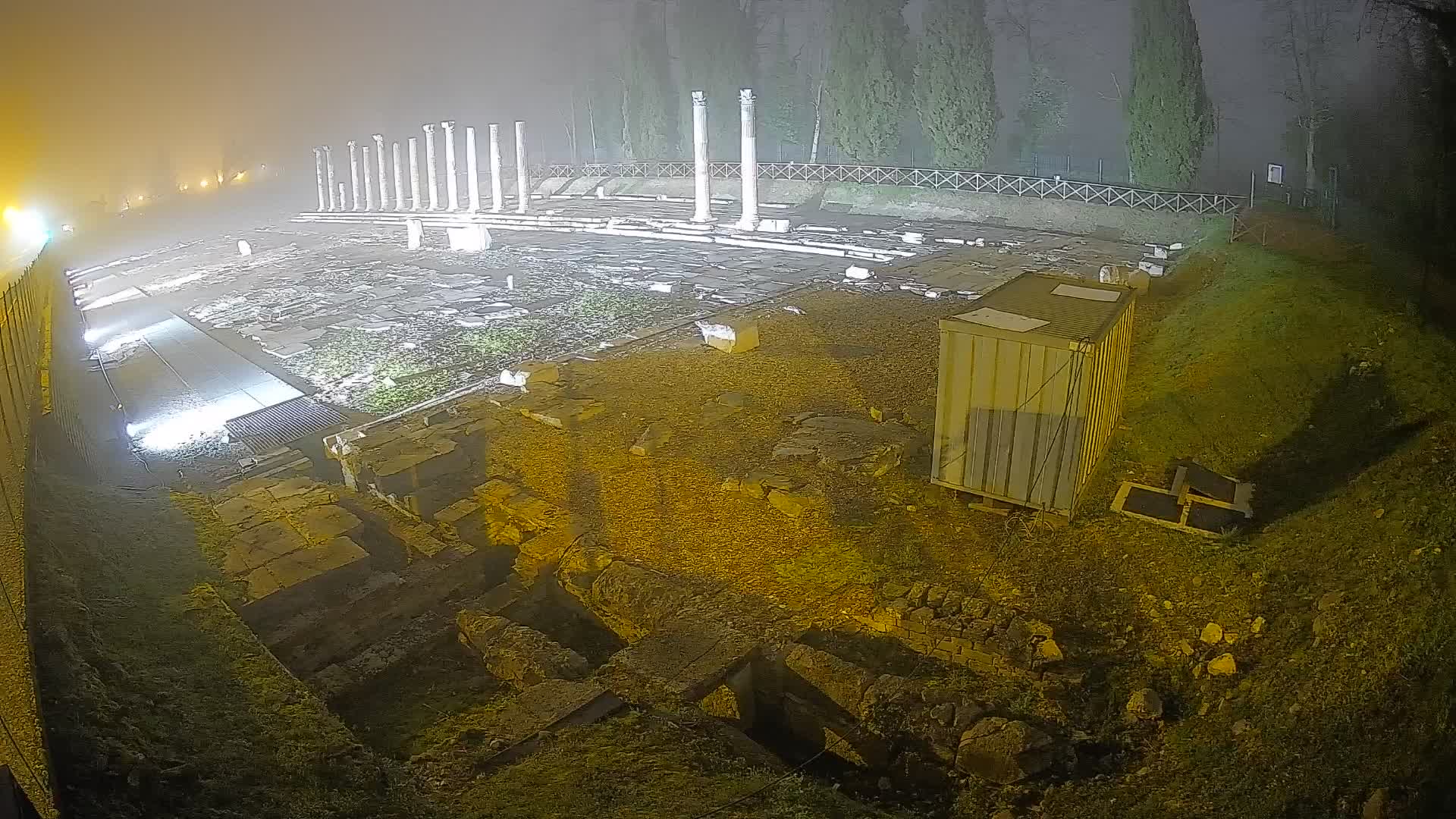 Webcam Foro Romano di Aquileia – Live View of the Ancient Roman Forum