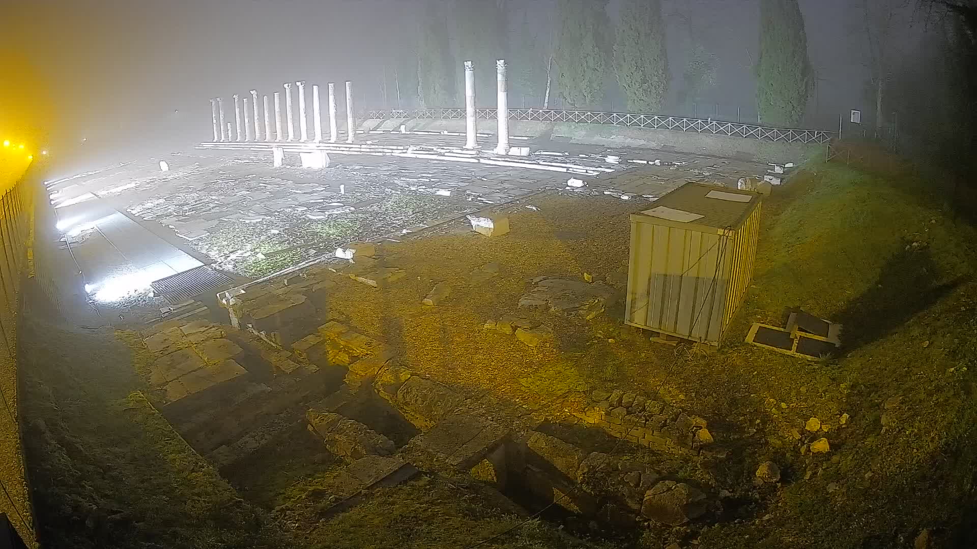 Webcam Foro Romano di Aquileia – Live View of the Ancient Roman Forum