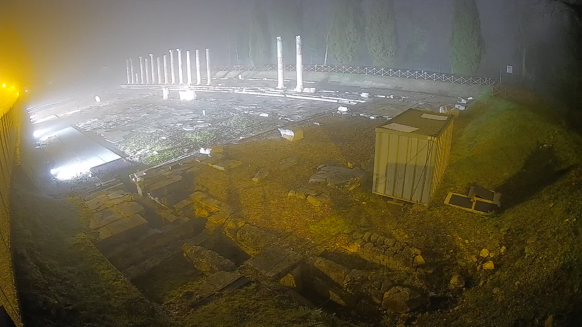 Webcam Foro Romano di Aquileia – Live View of the Ancient Roman Forum