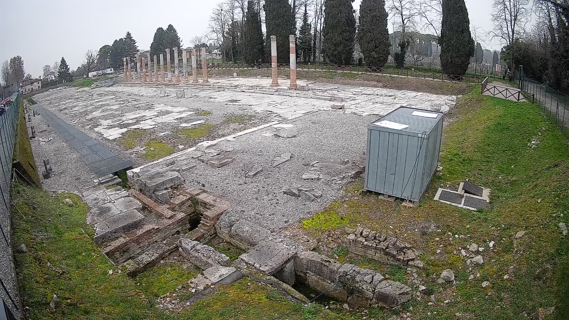 Webcam Forum Romanum von Aquileia – Liveblick auf das antike Zentrum