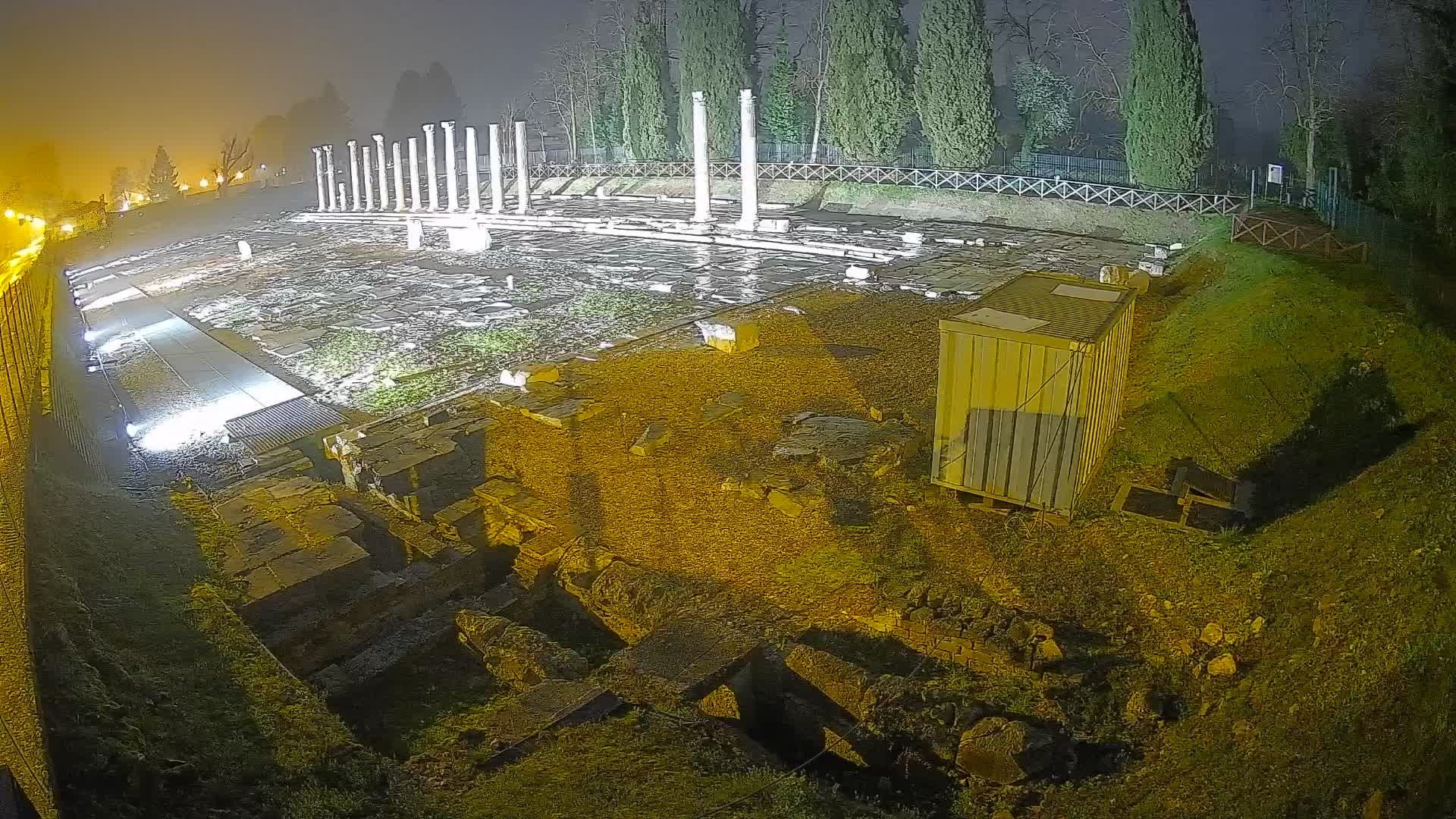 Webcam Foro Romano di Aquileia – Live View of the Ancient Roman Forum