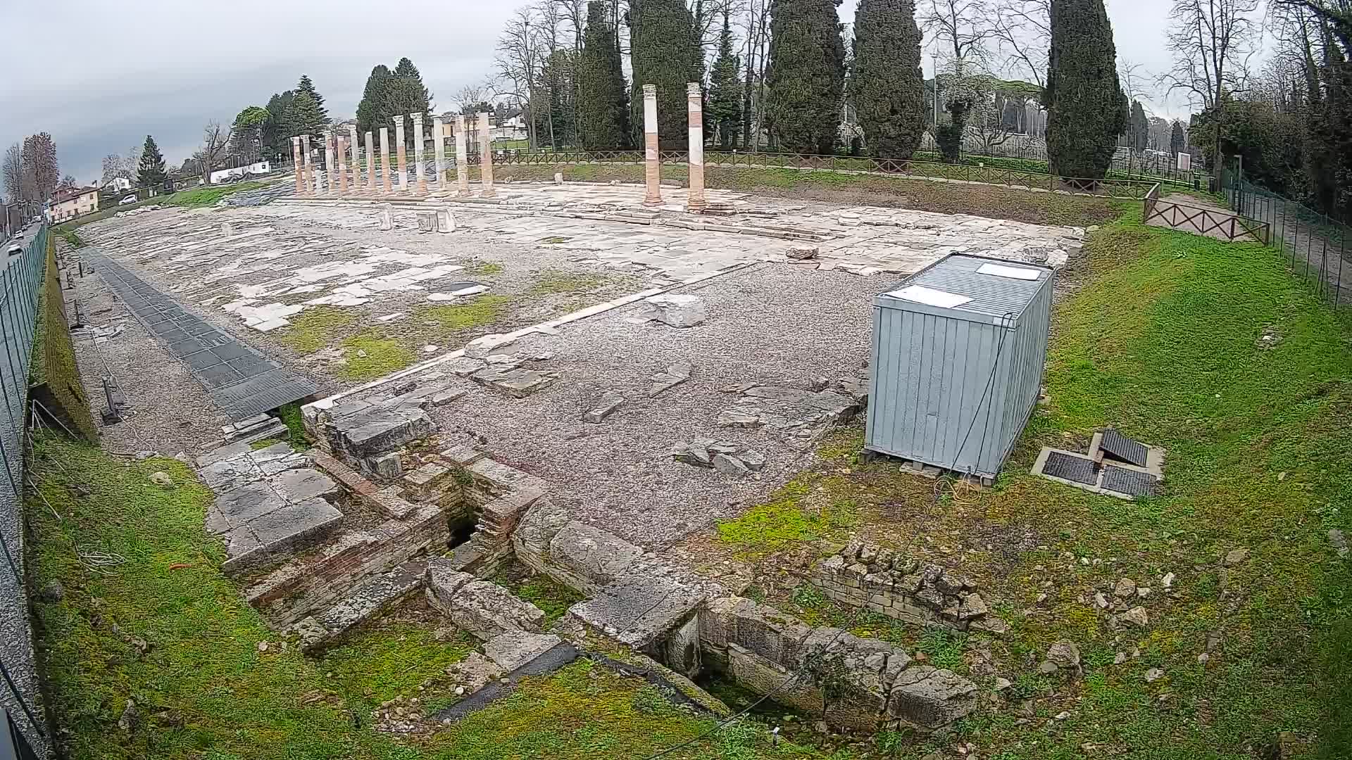 Web kamera Forum Akvileje – Pogled uživo na rimski forum