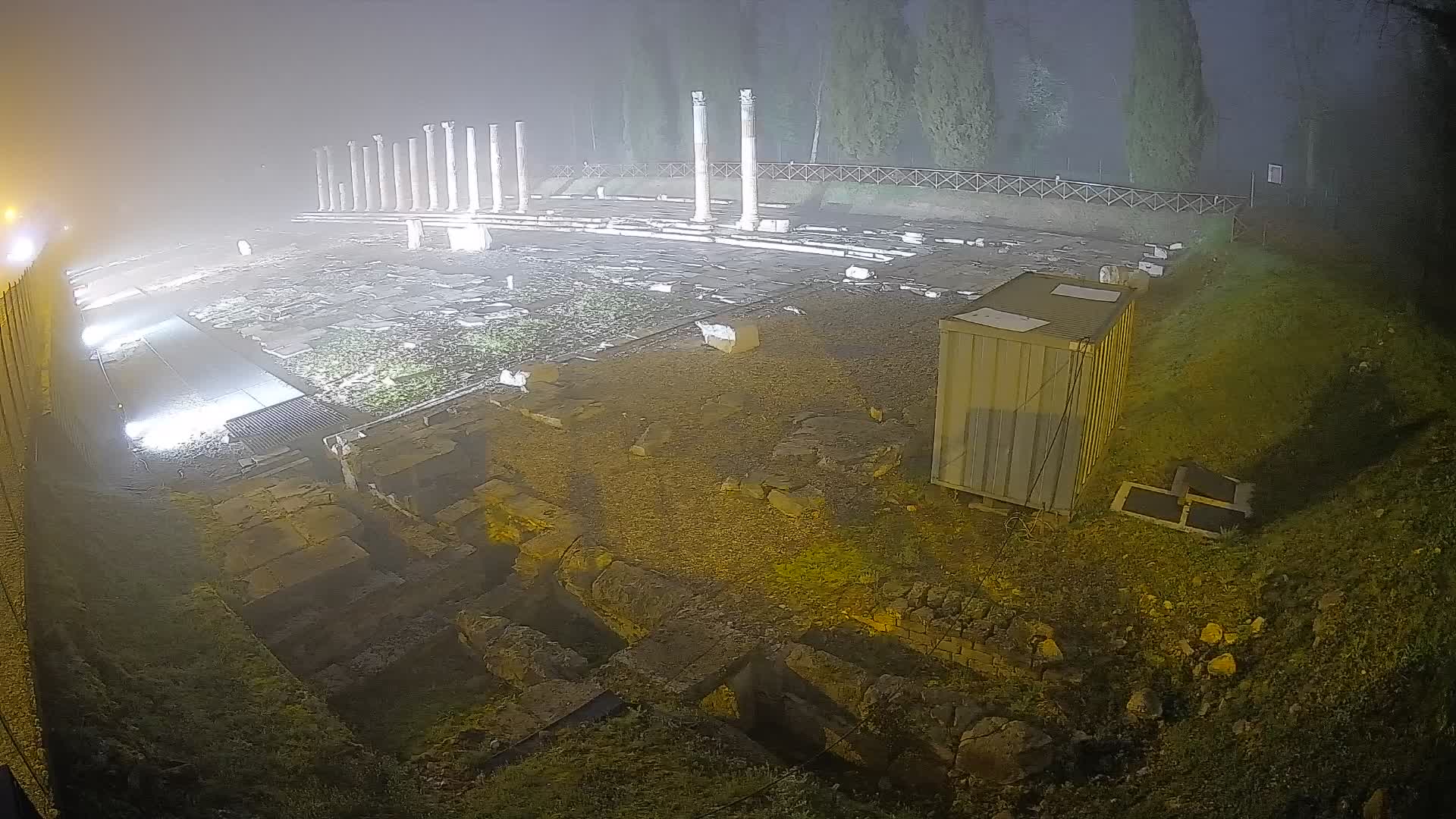 Webcam du Forum Romain d’Aquilée – Vue en direct du site antique
