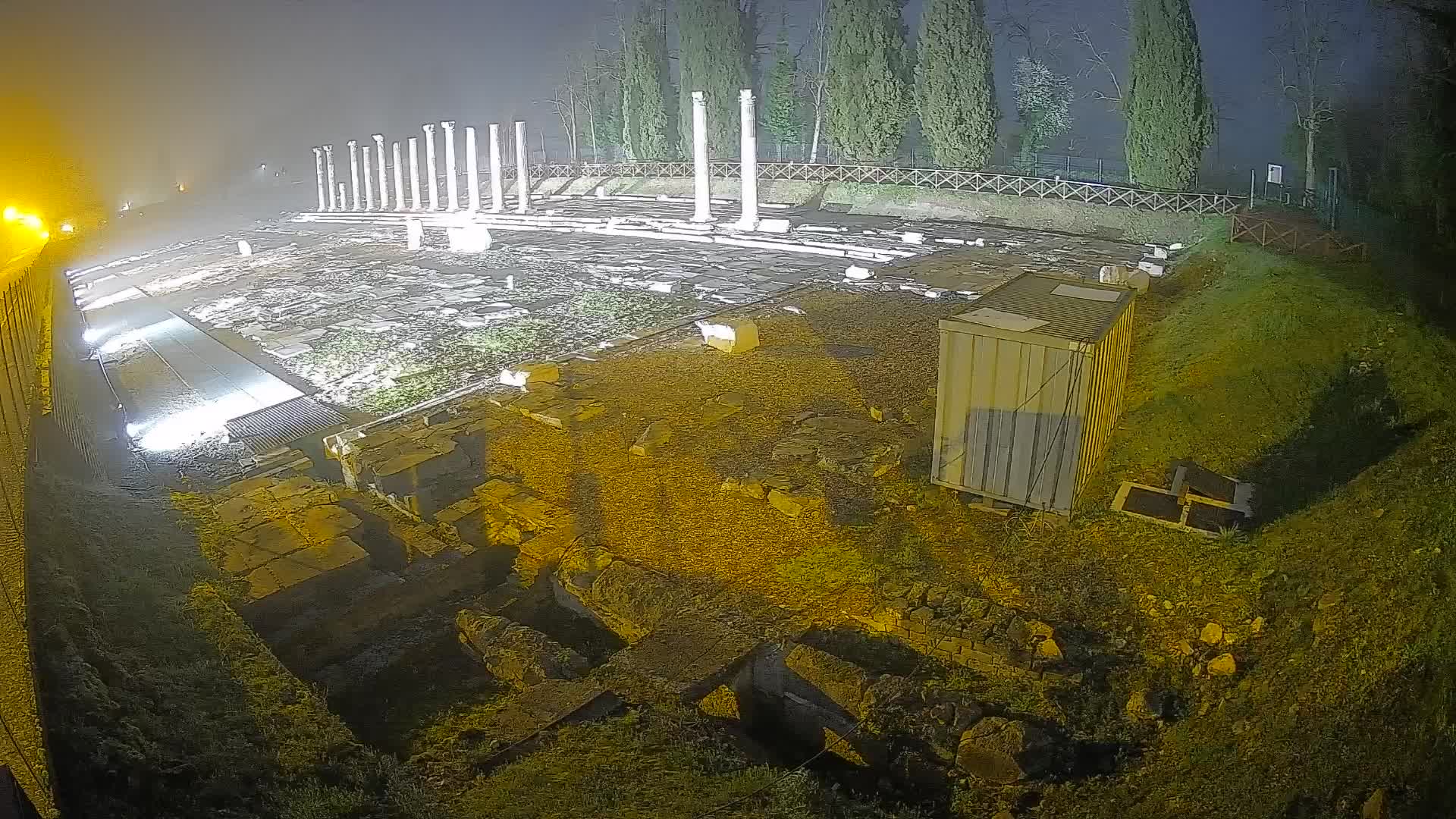 Webcam Forum Romanum von Aquileia – Liveblick auf das antike Zentrum