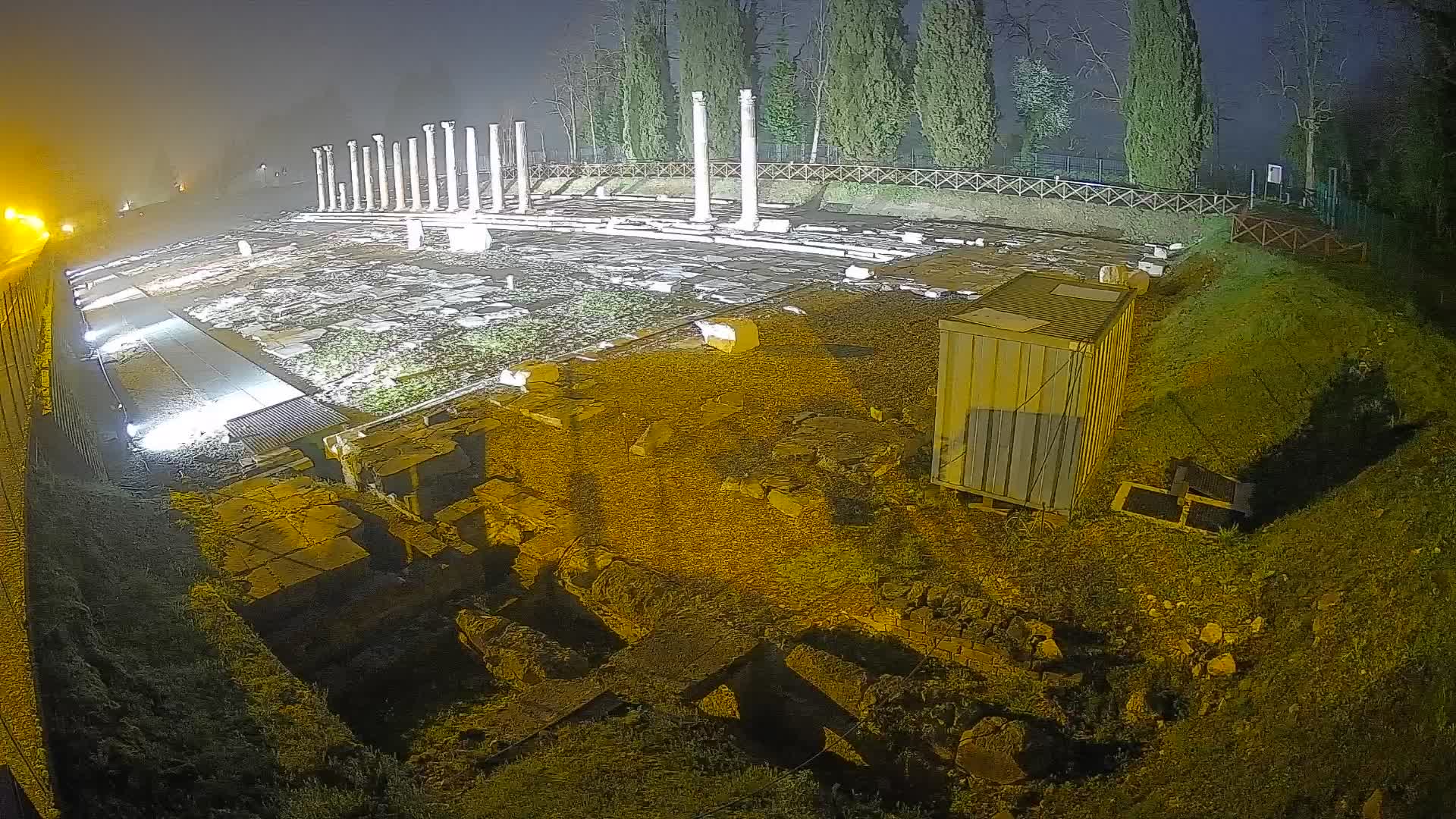 Webcam Forum Romanum von Aquileia – Liveblick auf das antike Zentrum