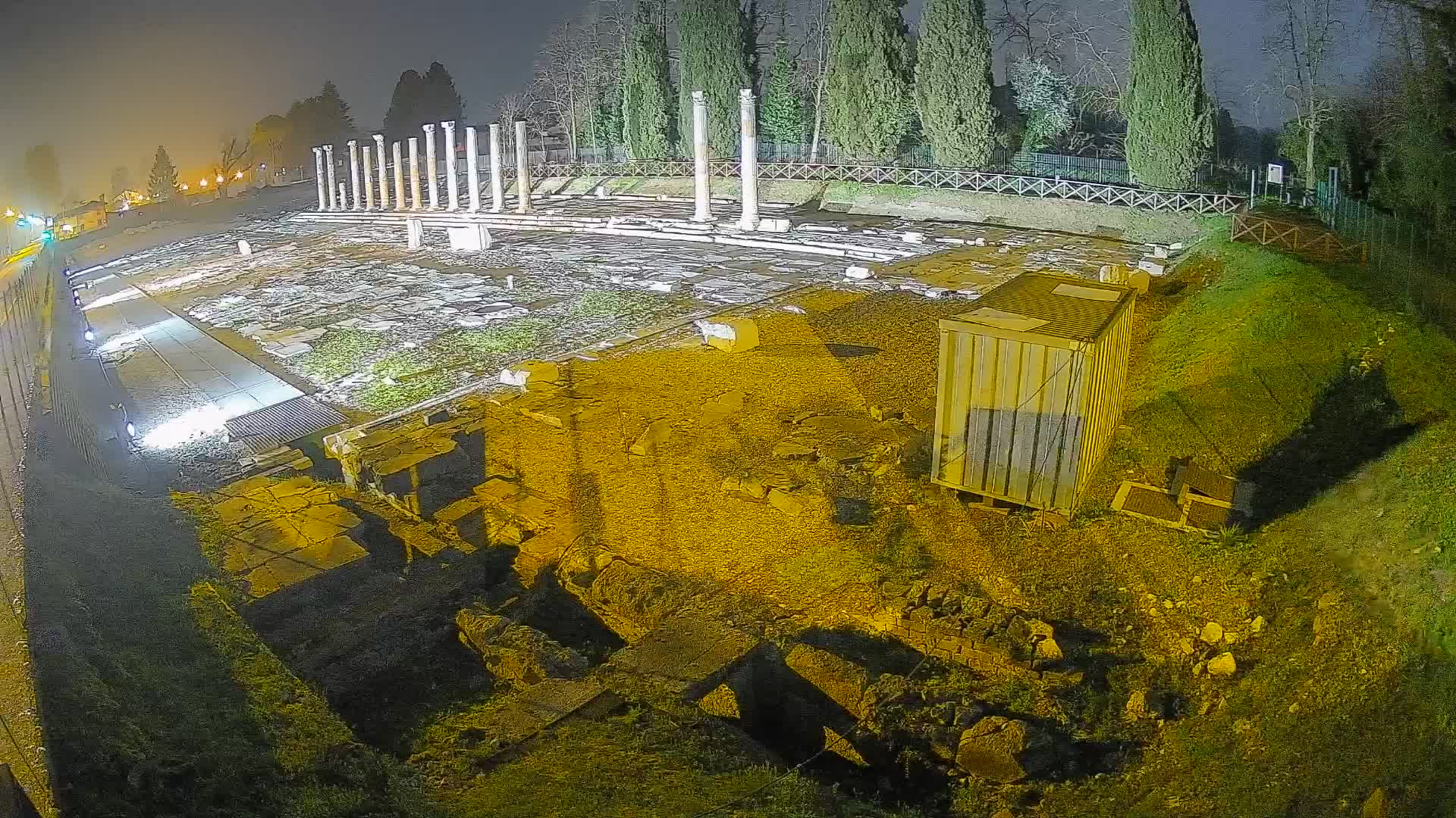 Webcam Foro Romano di Aquileia – Live View of the Ancient Roman Forum