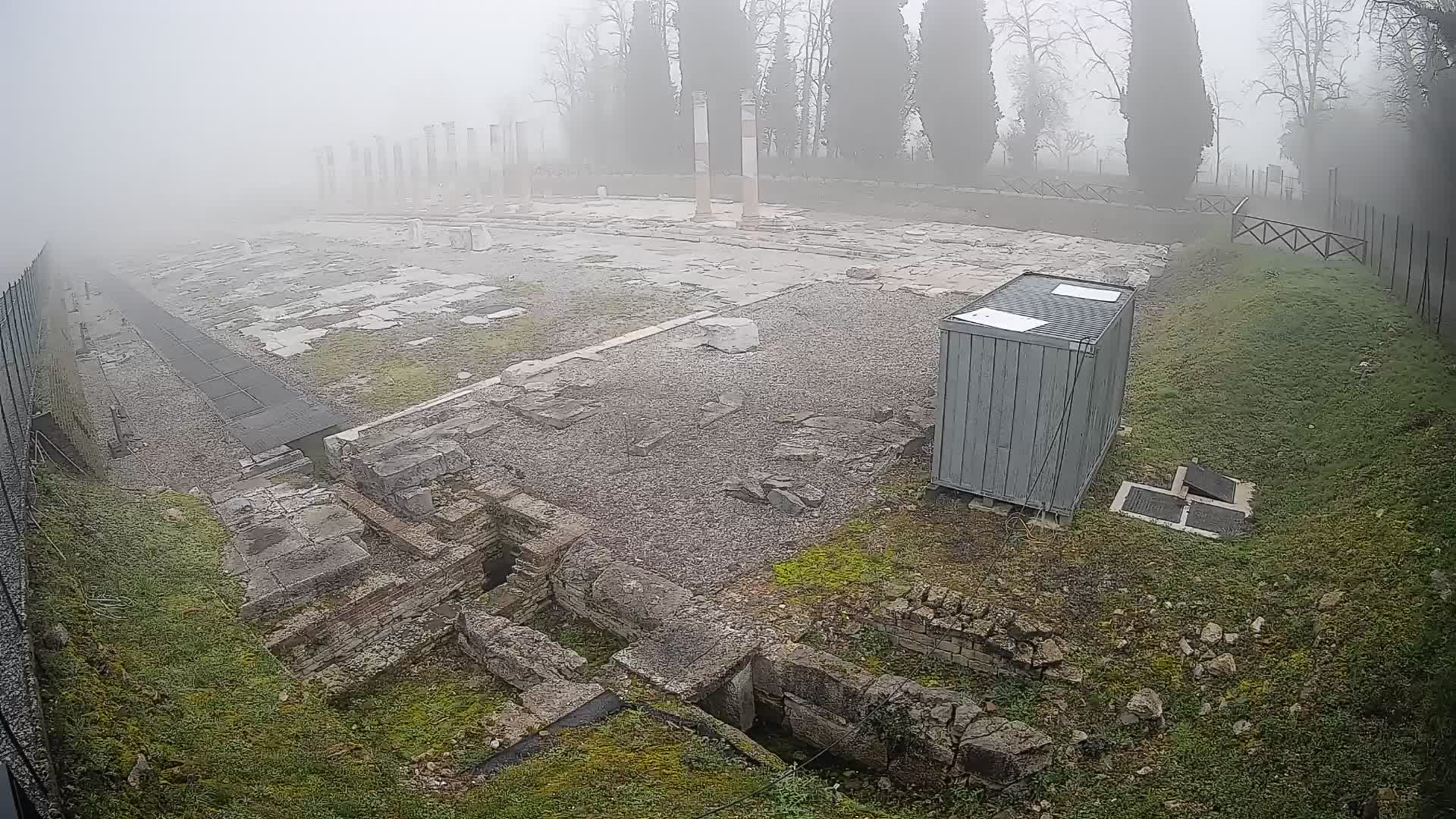 Webcam Forum Romanum von Aquileia – Liveblick auf das antike Zentrum