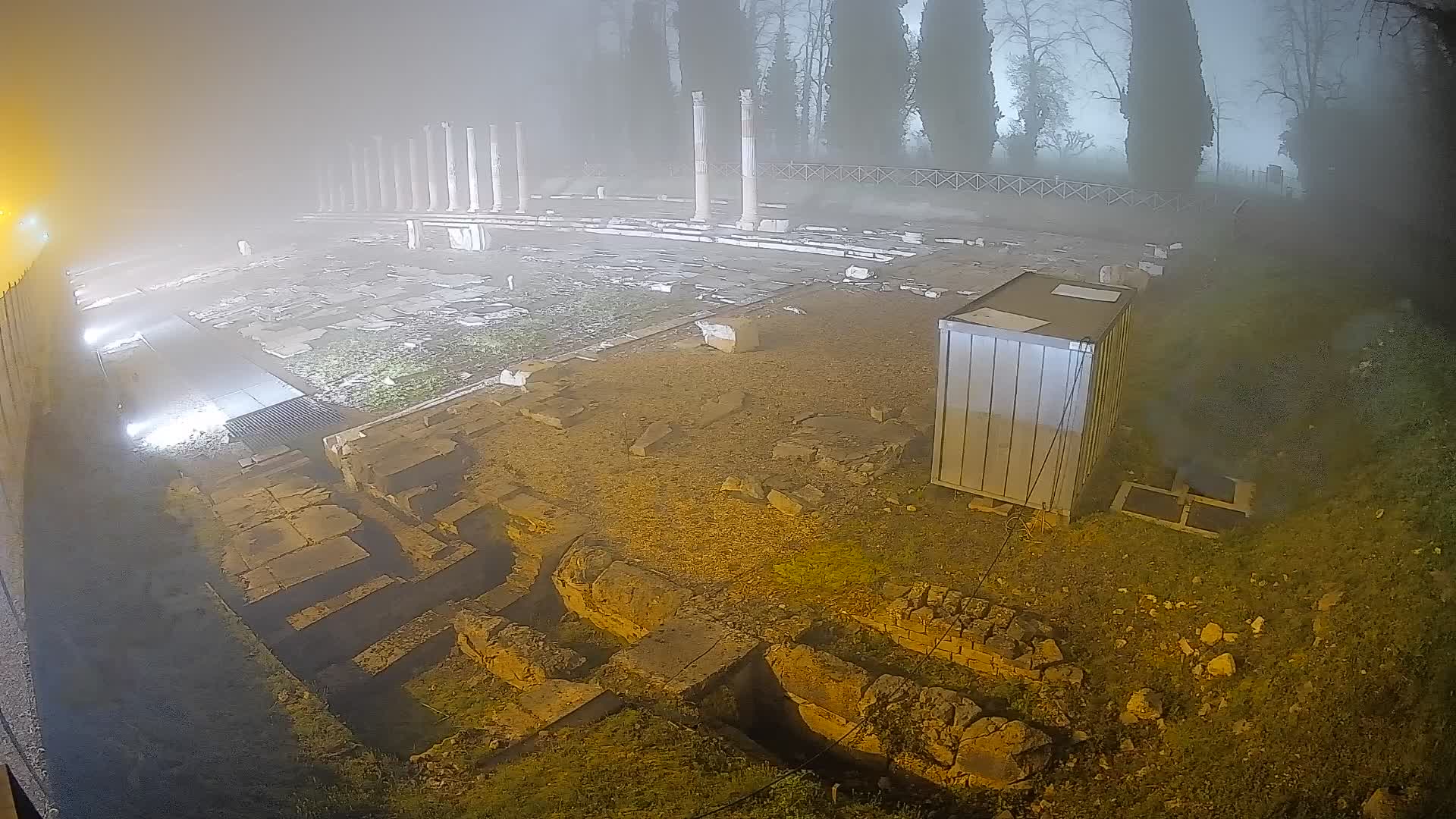 Webcam Forum Romanum von Aquileia – Liveblick auf das antike Zentrum
