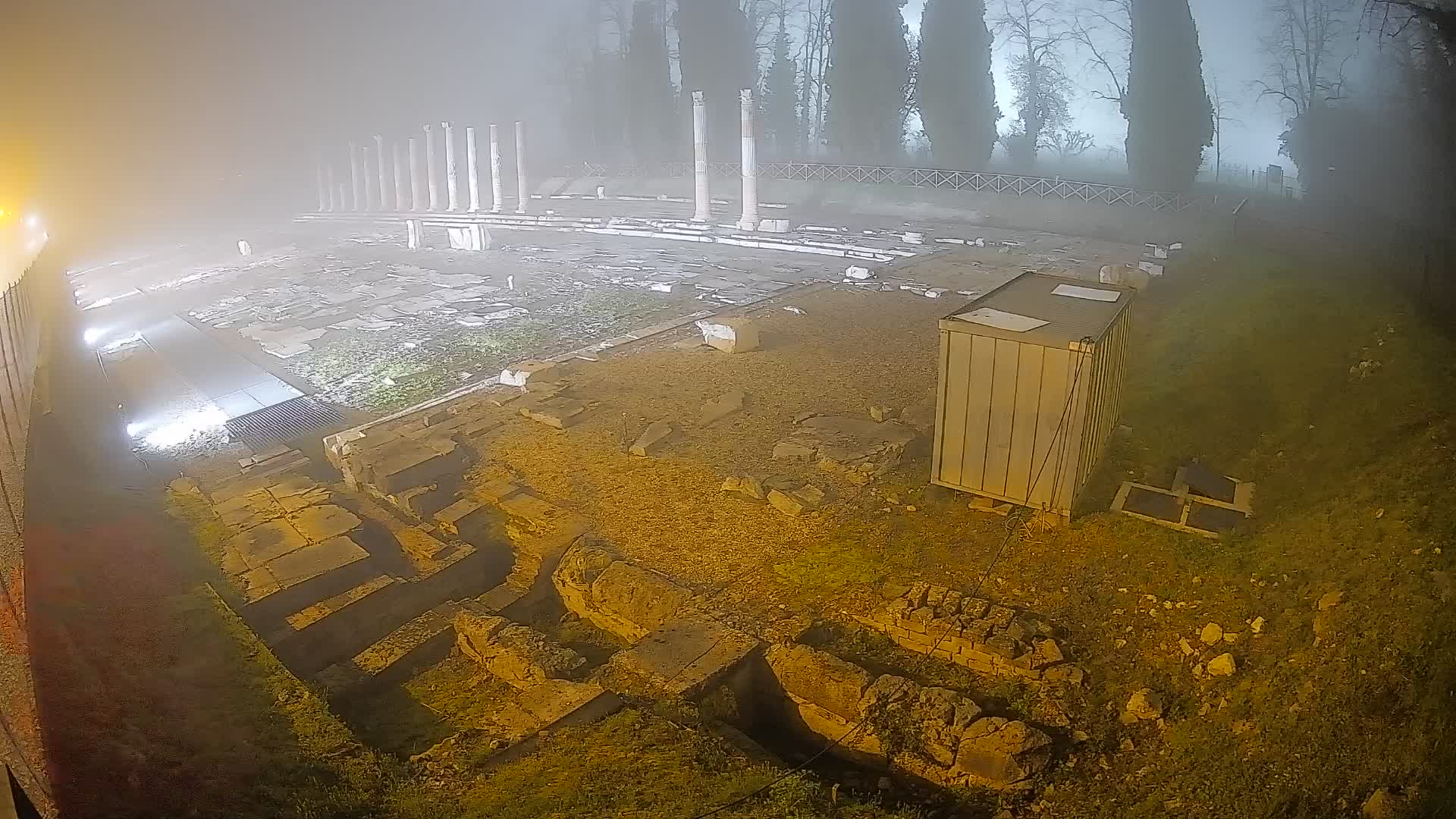 Webcam Forum Romanum von Aquileia – Liveblick auf das antike Zentrum