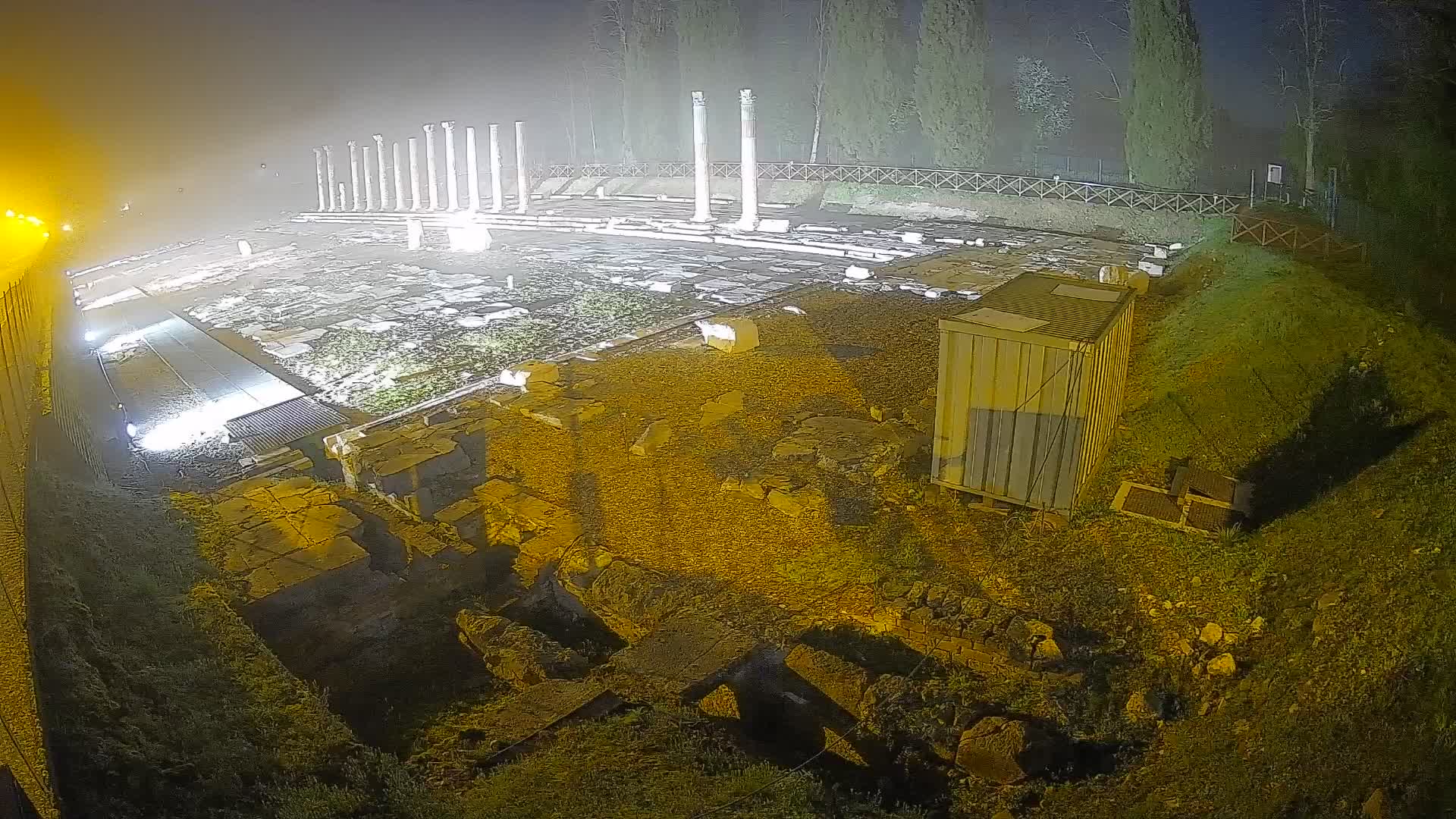 Webcam Foro Romano di Aquileia – Live View of the Ancient Roman Forum
