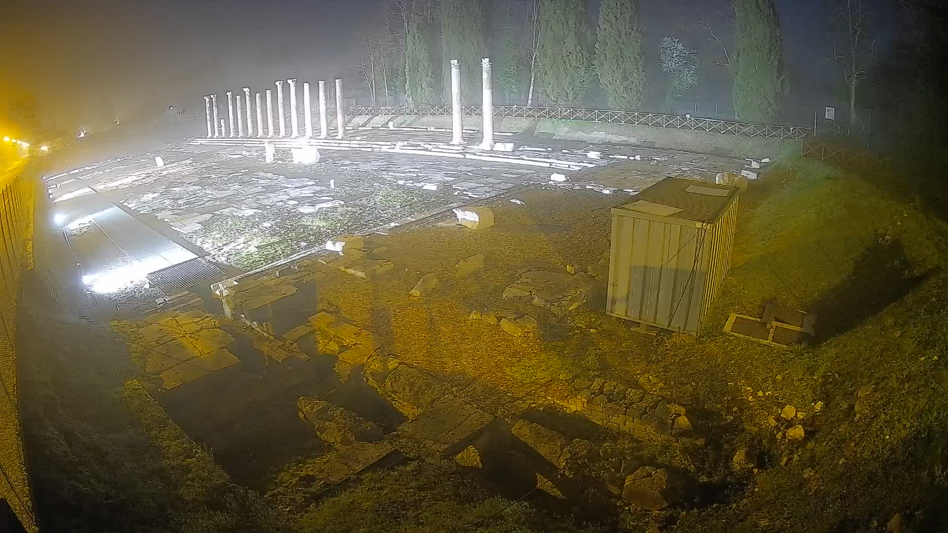 Web kamera Forum Akvileje – Pogled uživo na rimski forum