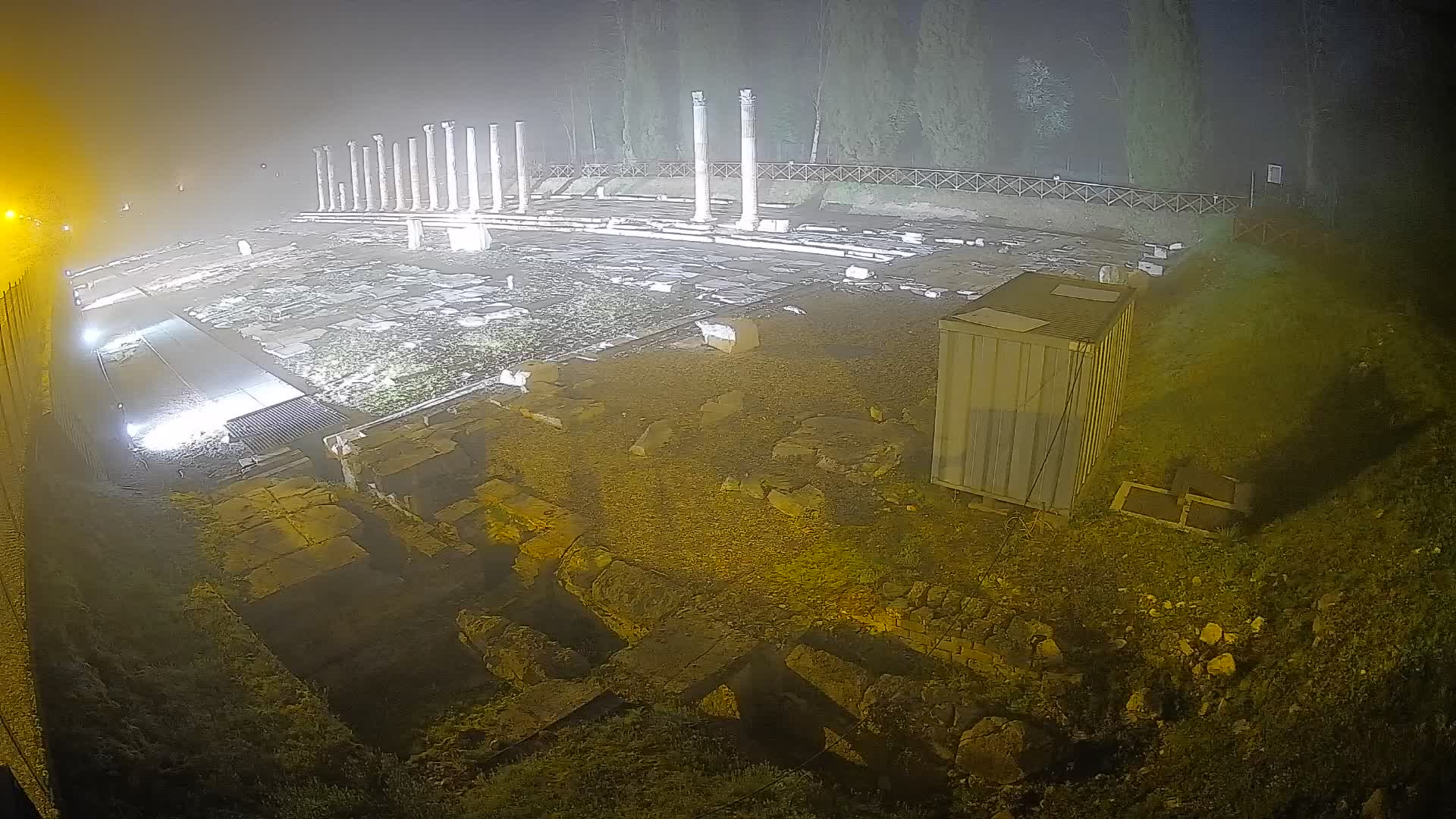 Webcam Foro Romano di Aquileia – Live View of the Ancient Roman Forum