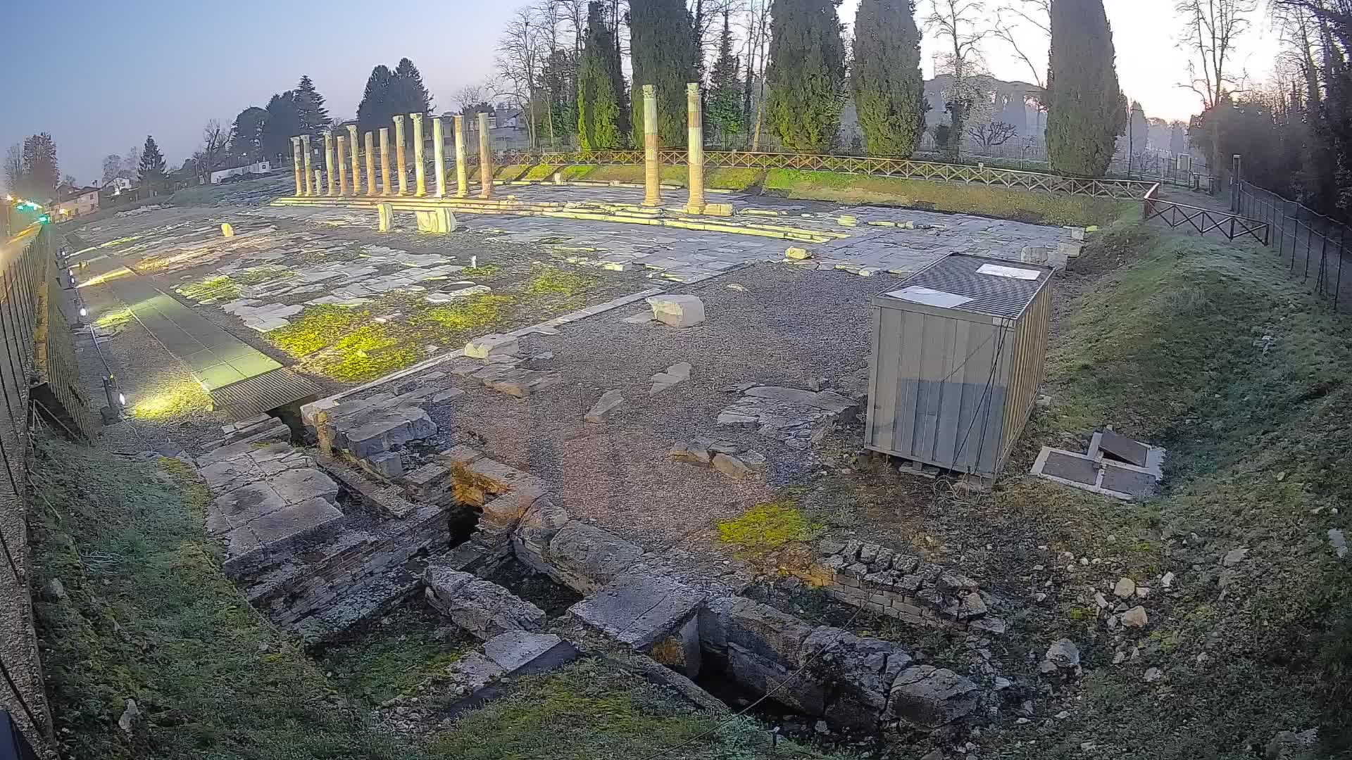 Webcam Foro Romano di Aquileia – Live View of the Ancient Roman Forum
