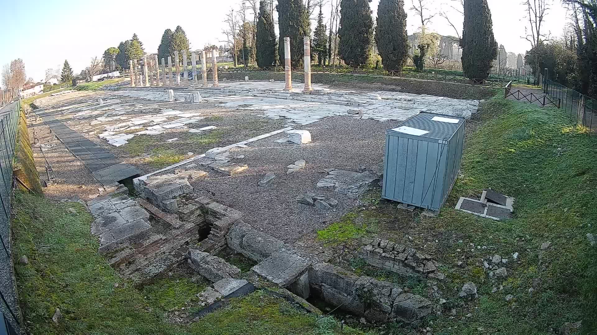 Webcam Foro Romano di Aquileia – Live View of the Ancient Roman Forum