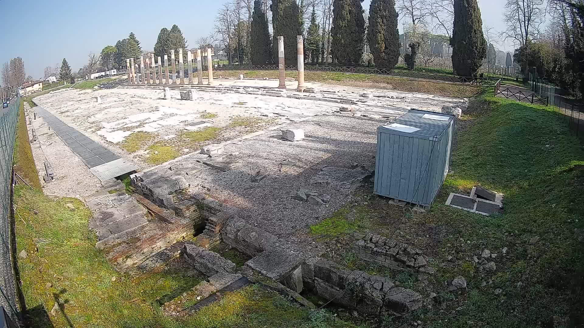 Web kamera Forum Akvileje – Pogled uživo na rimski forum