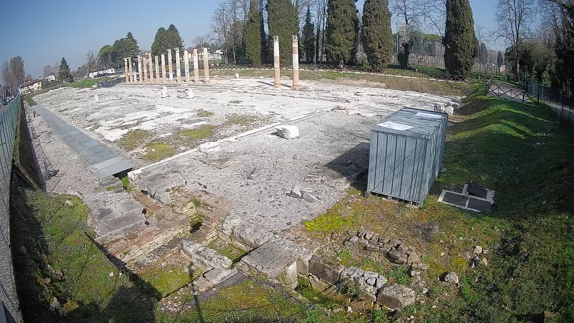 Web kamera Forum Akvileje – Pogled uživo na rimski forum