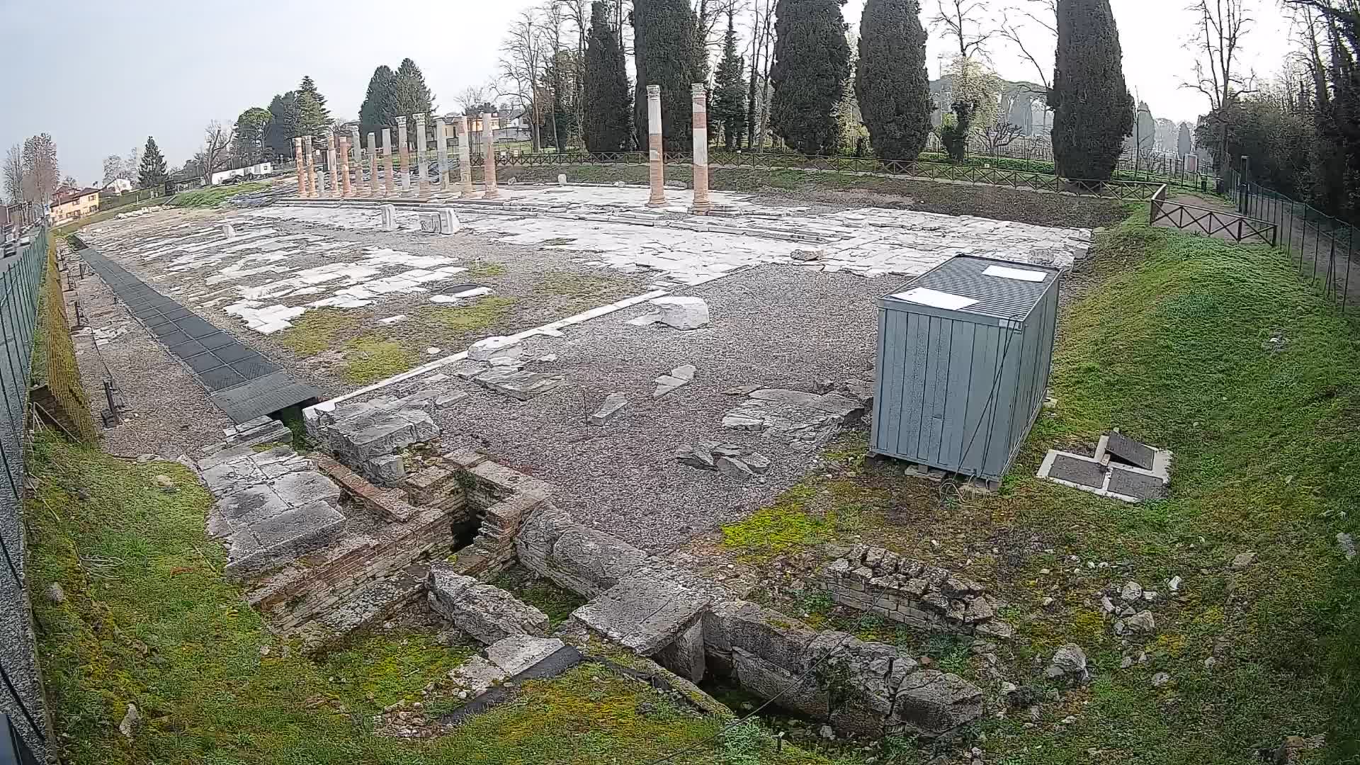 Web kamera Forum Akvileje – Pogled uživo na rimski forum