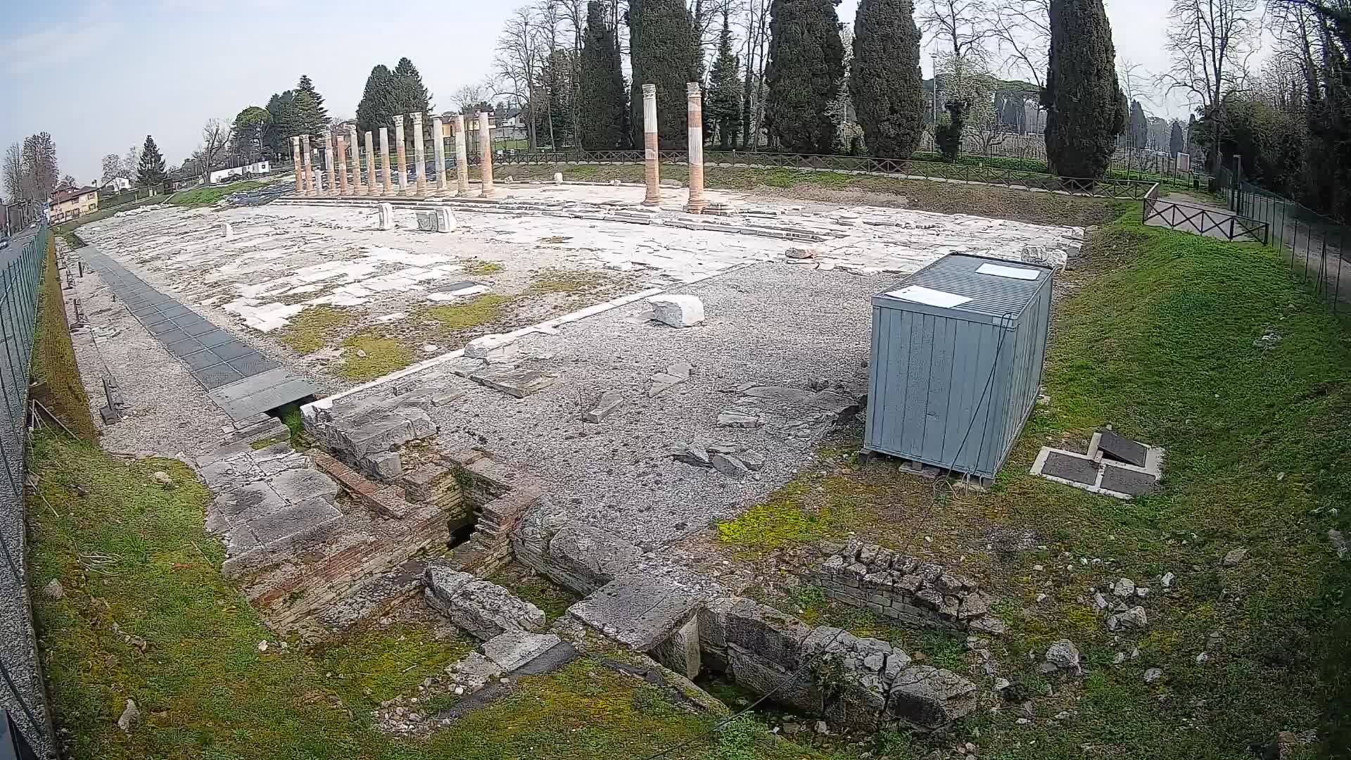 Web kamera Forum Akvileje – Pogled uživo na rimski forum