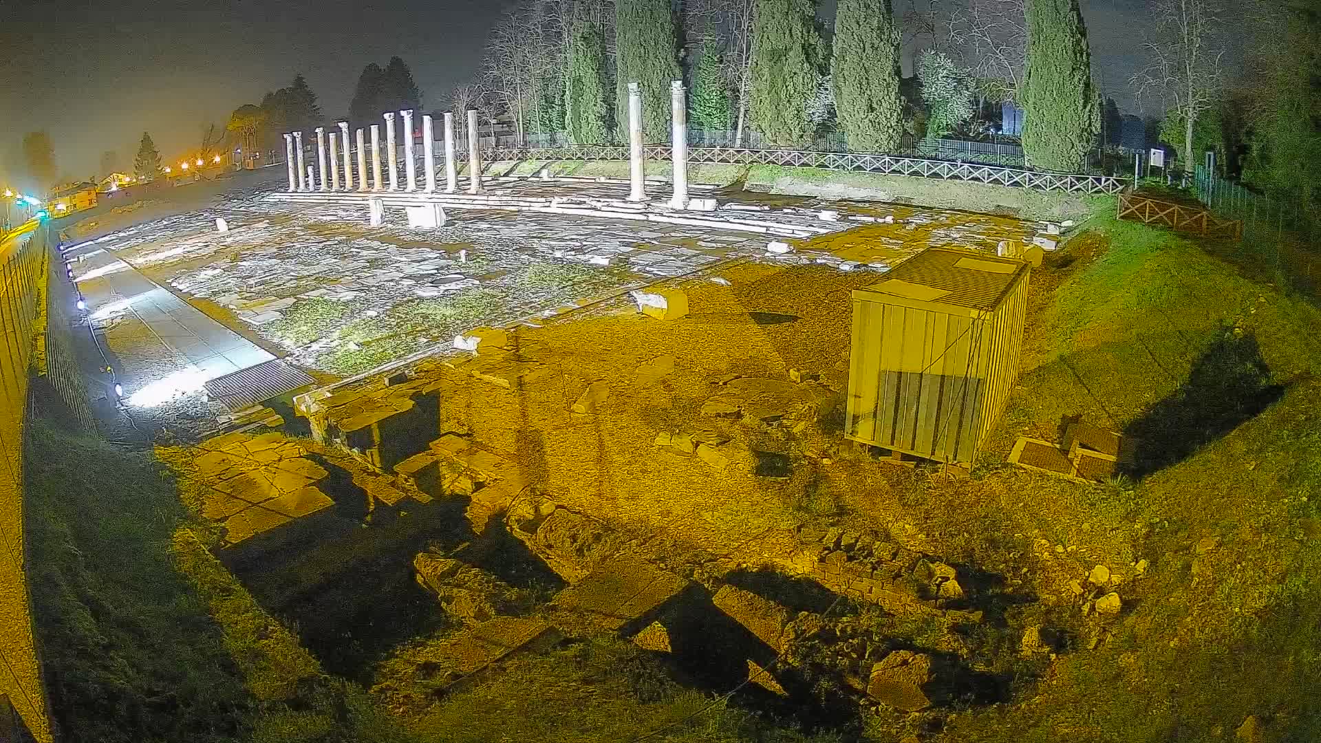 Web kamera Forum Akvileje – Pogled uživo na rimski forum