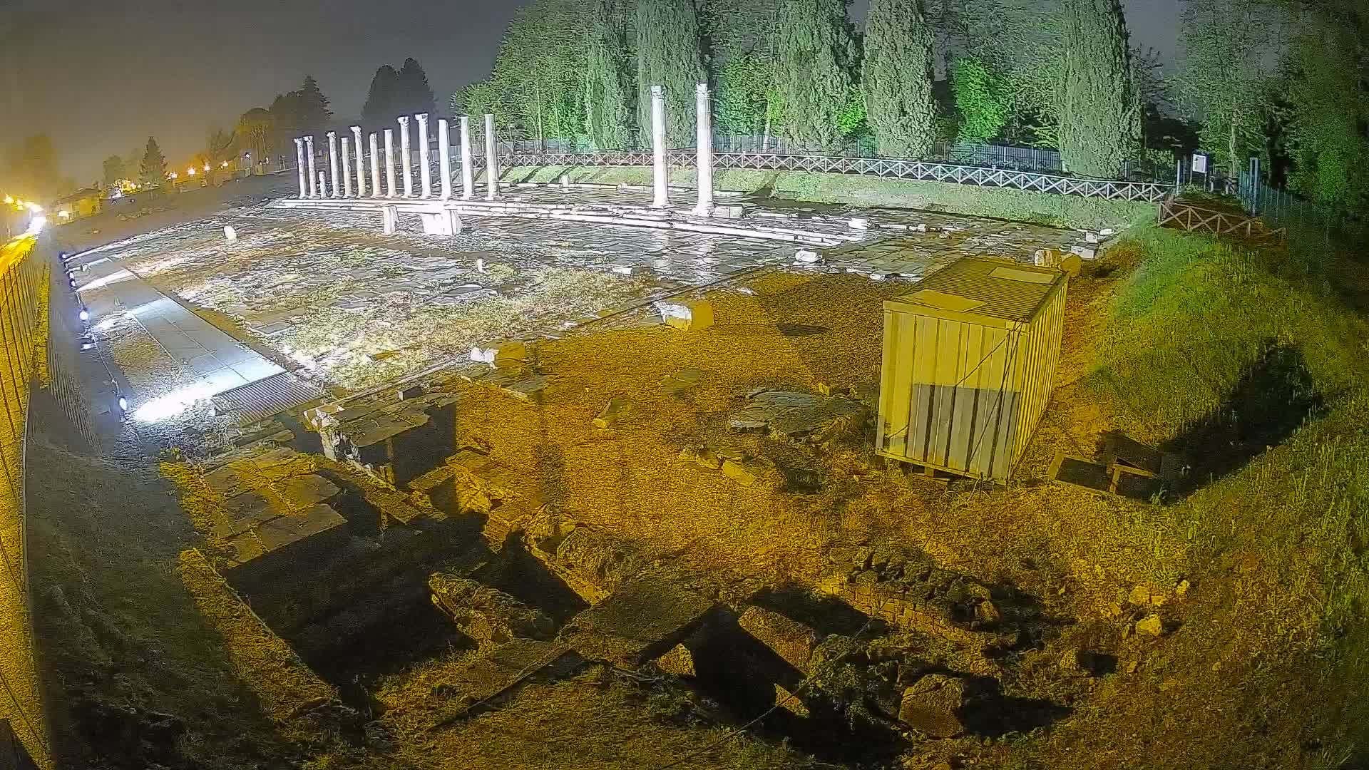 Web kamera Forum Akvileje – Pogled uživo na rimski forum