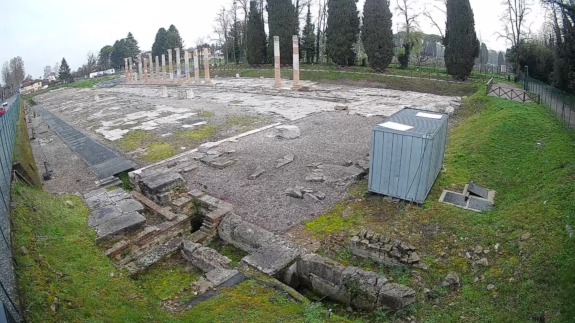 Webcam Forum Romanum von Aquileia – Liveblick auf das antike Zentrum
