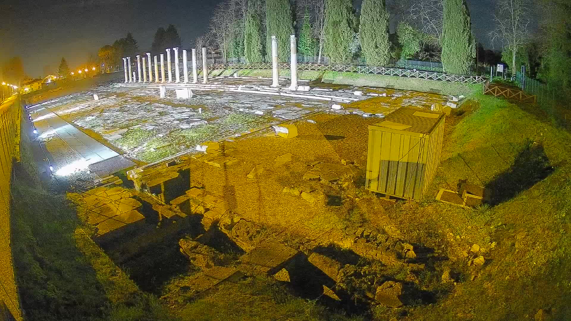 Web kamera Forum Akvileje – Pogled uživo na rimski forum